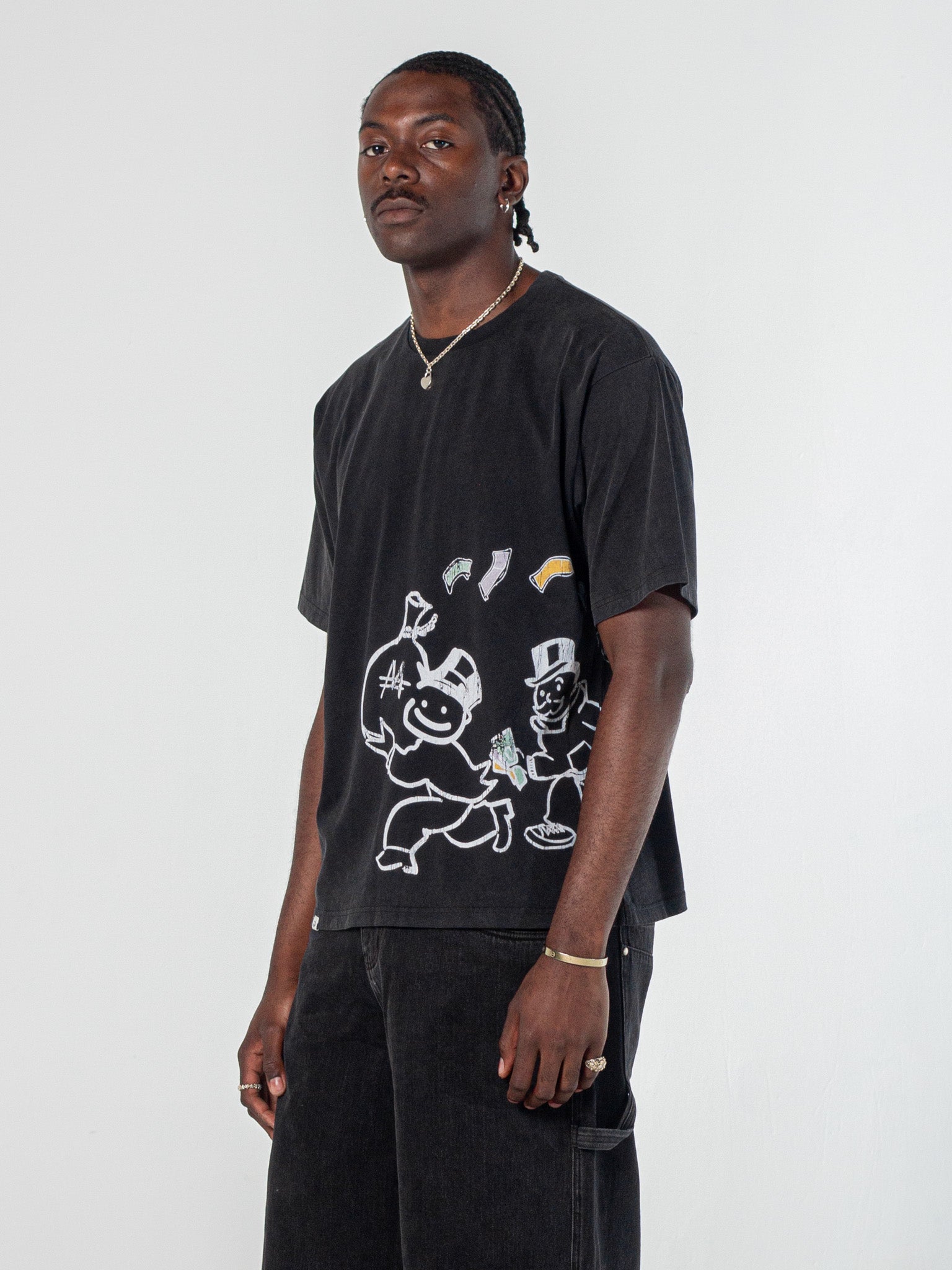 CHANCE ENCOUNTER TEE - VINTAGE BLACK-Fineriform