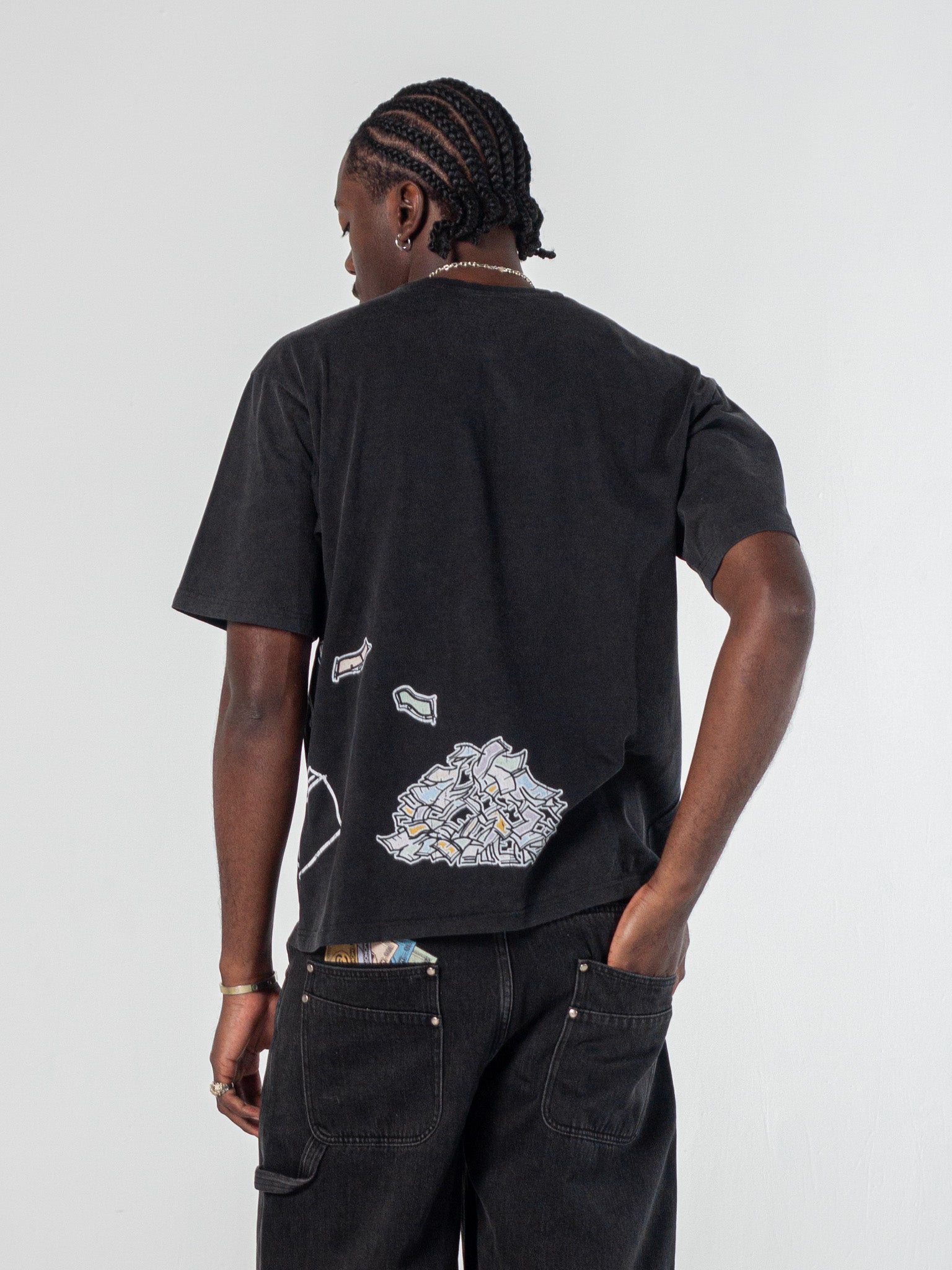 CHANCE ENCOUNTER TEE - VINTAGE BLACK-Fineriform