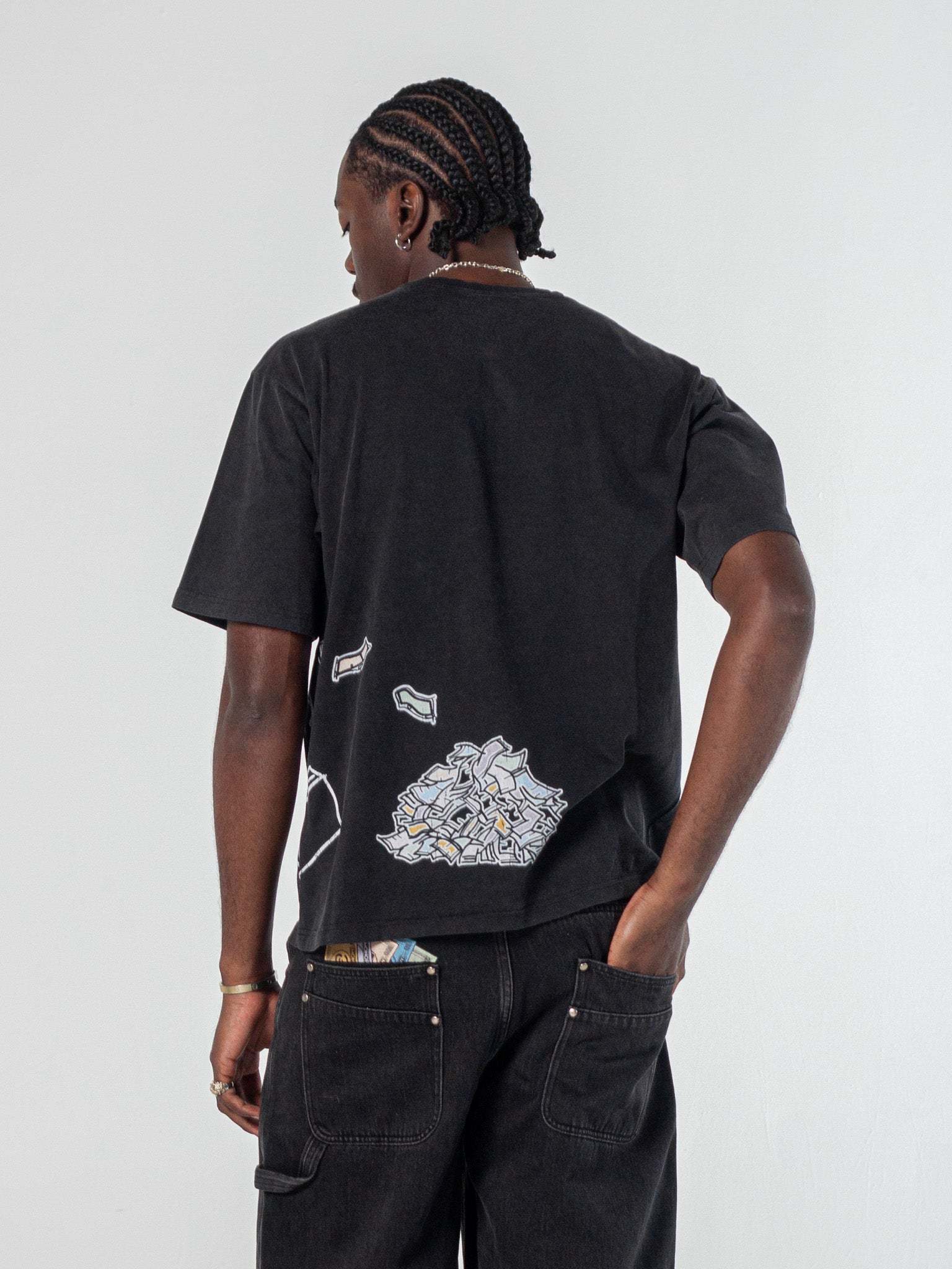 CHANCE ENCOUNTER TEE - VINTAGE BLACK-Fineriform