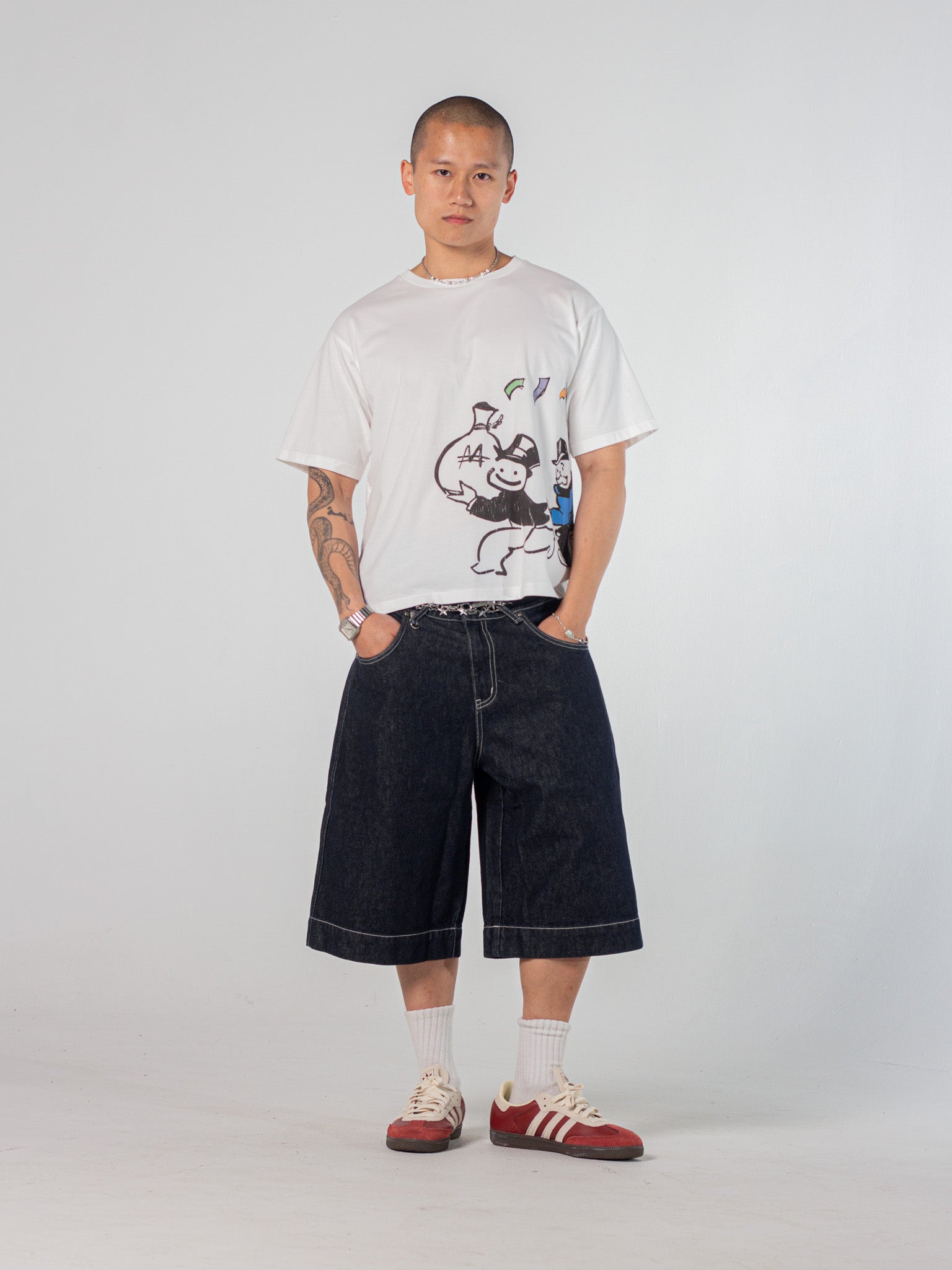 CHANCE ENCOUNTER TEE - WHITE-Fineriform