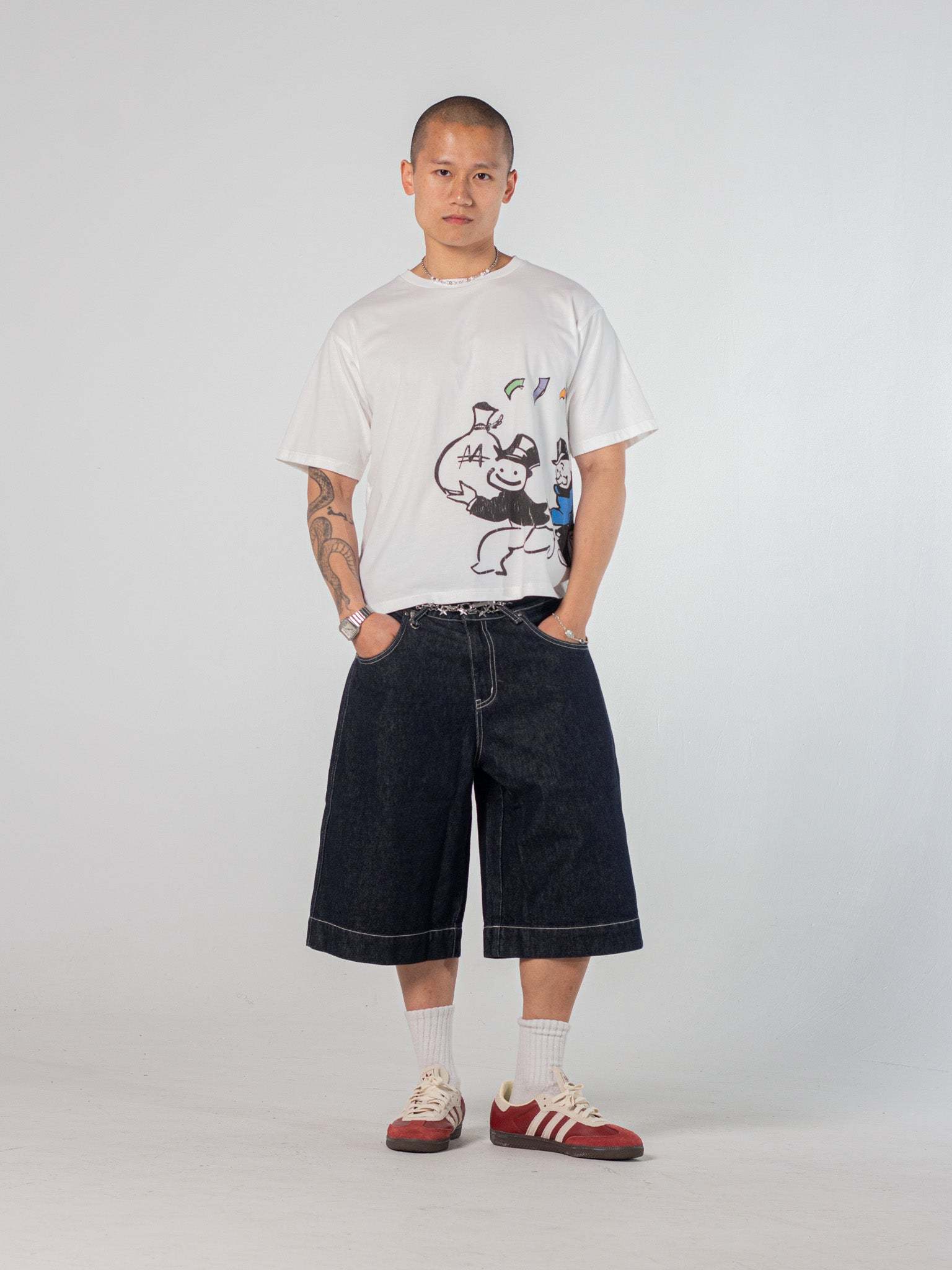 CHANCE ENCOUNTER TEE - WHITE-Fineriform