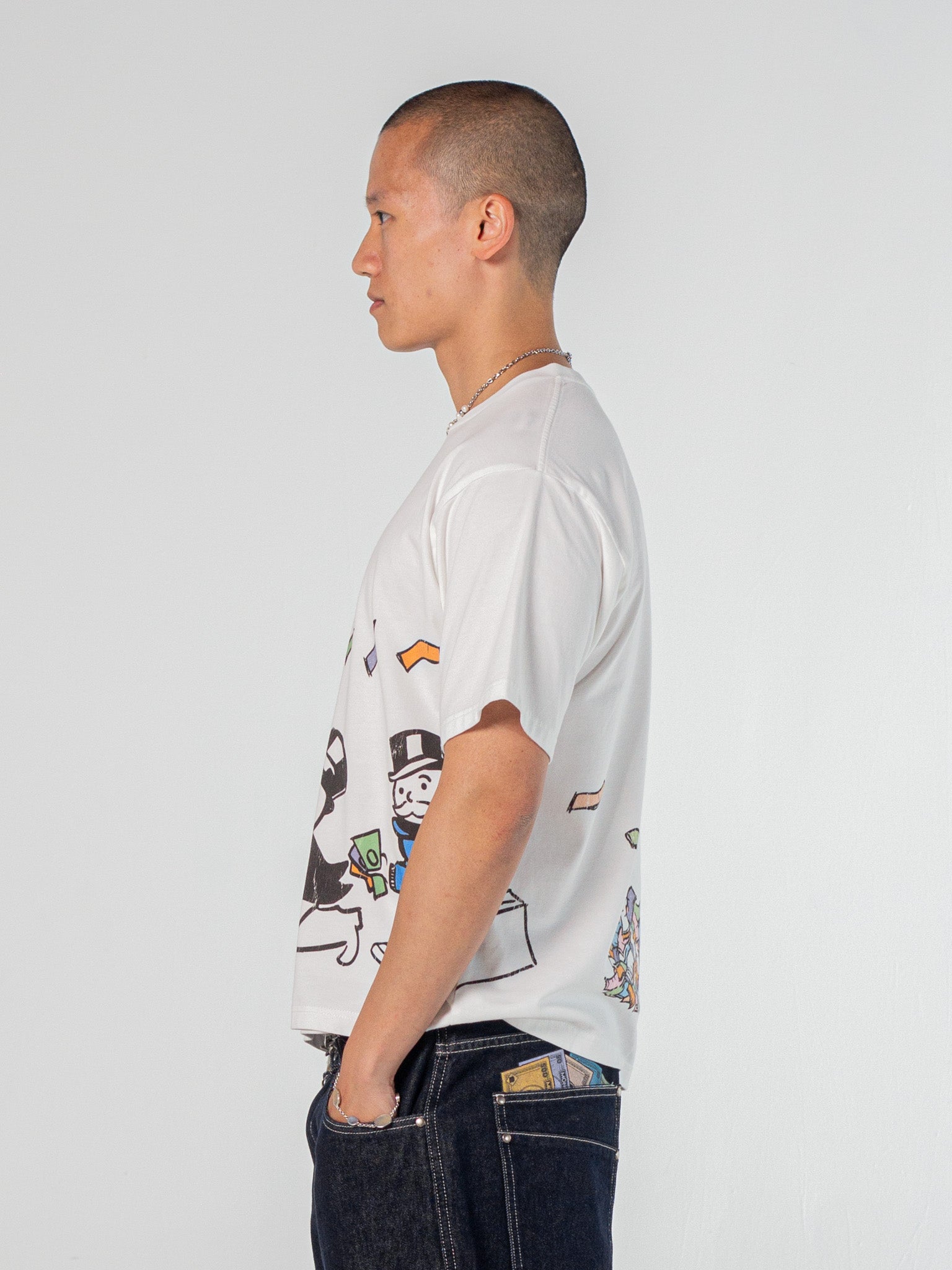 CHANCE ENCOUNTER TEE - WHITE-Fineriform