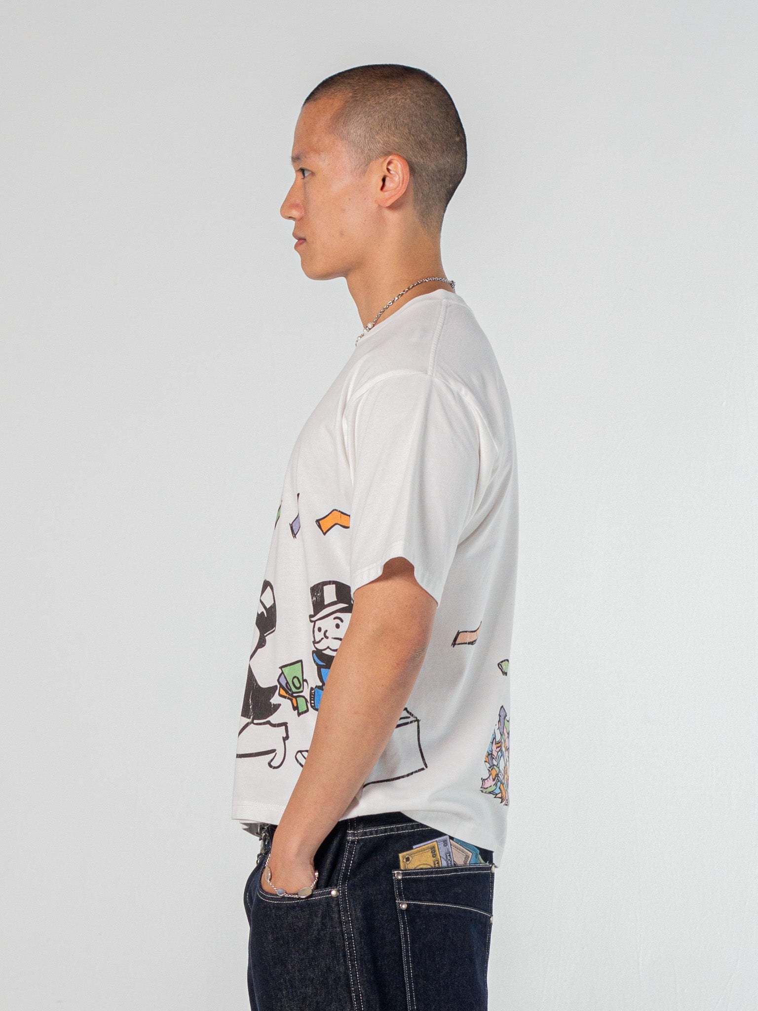 CHANCE ENCOUNTER TEE - WHITE-Fineriform