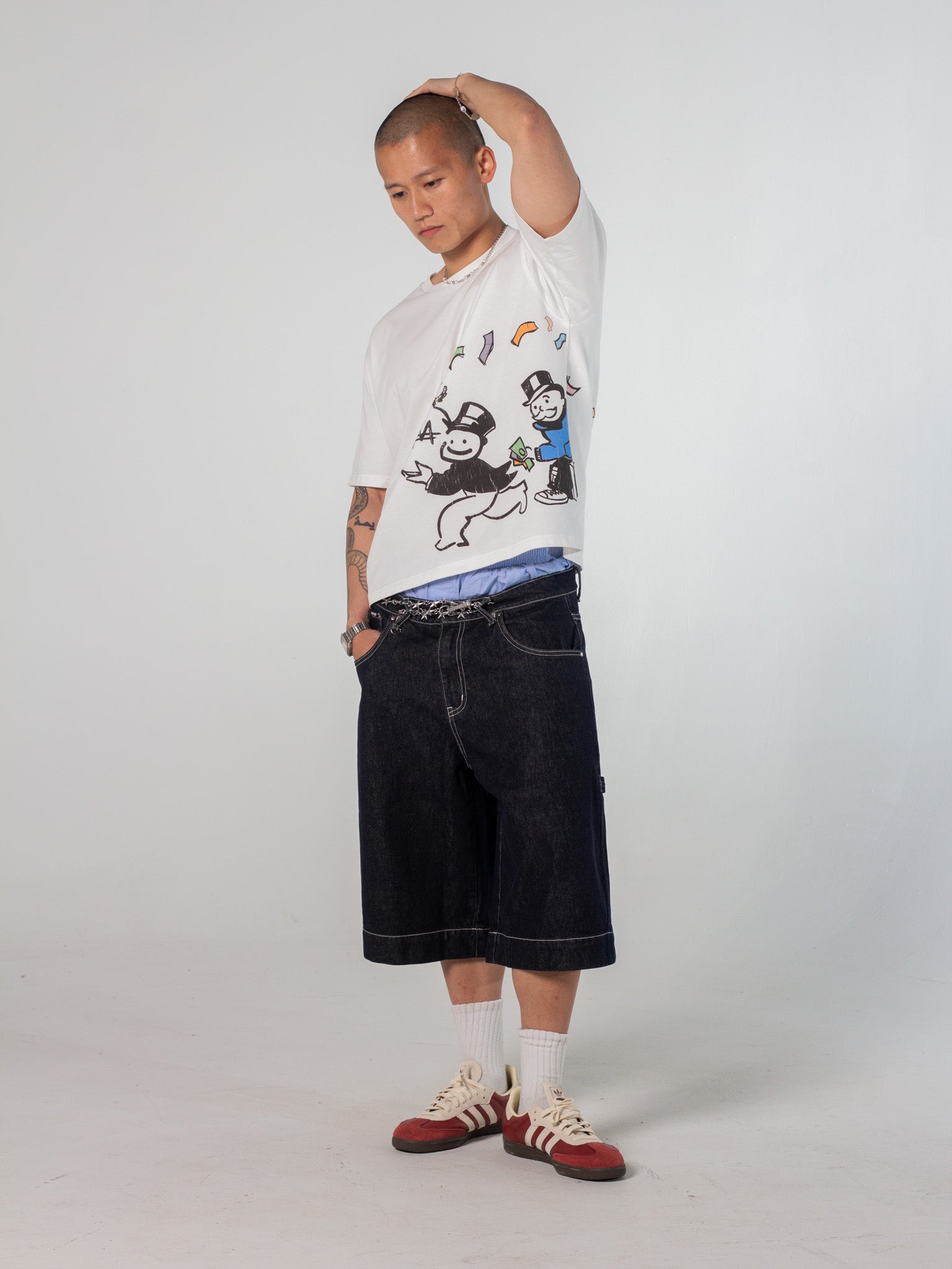 CHANCE ENCOUNTER TEE - WHITE-Fineriform