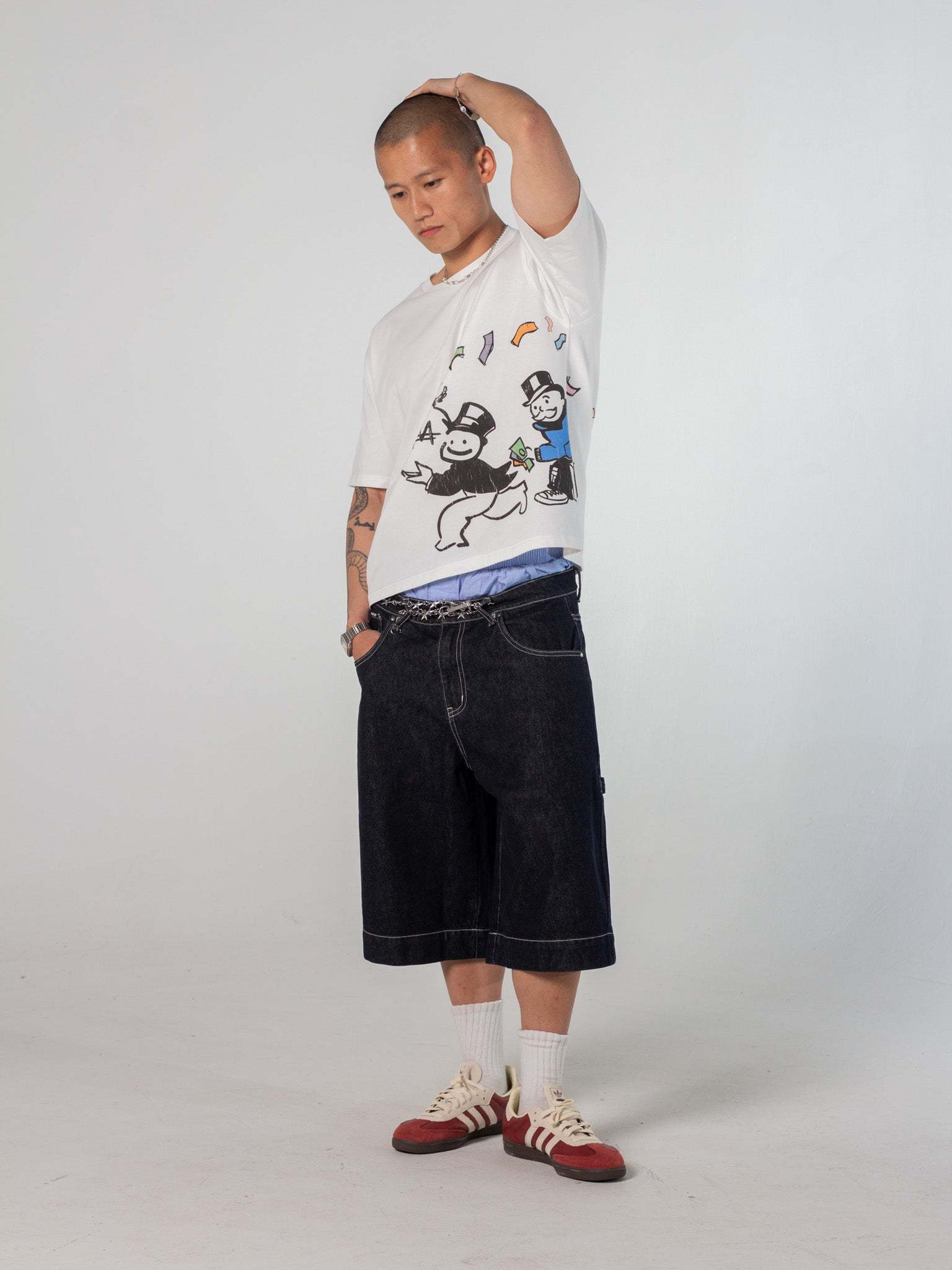 CHANCE ENCOUNTER TEE - WHITE-Fineriform