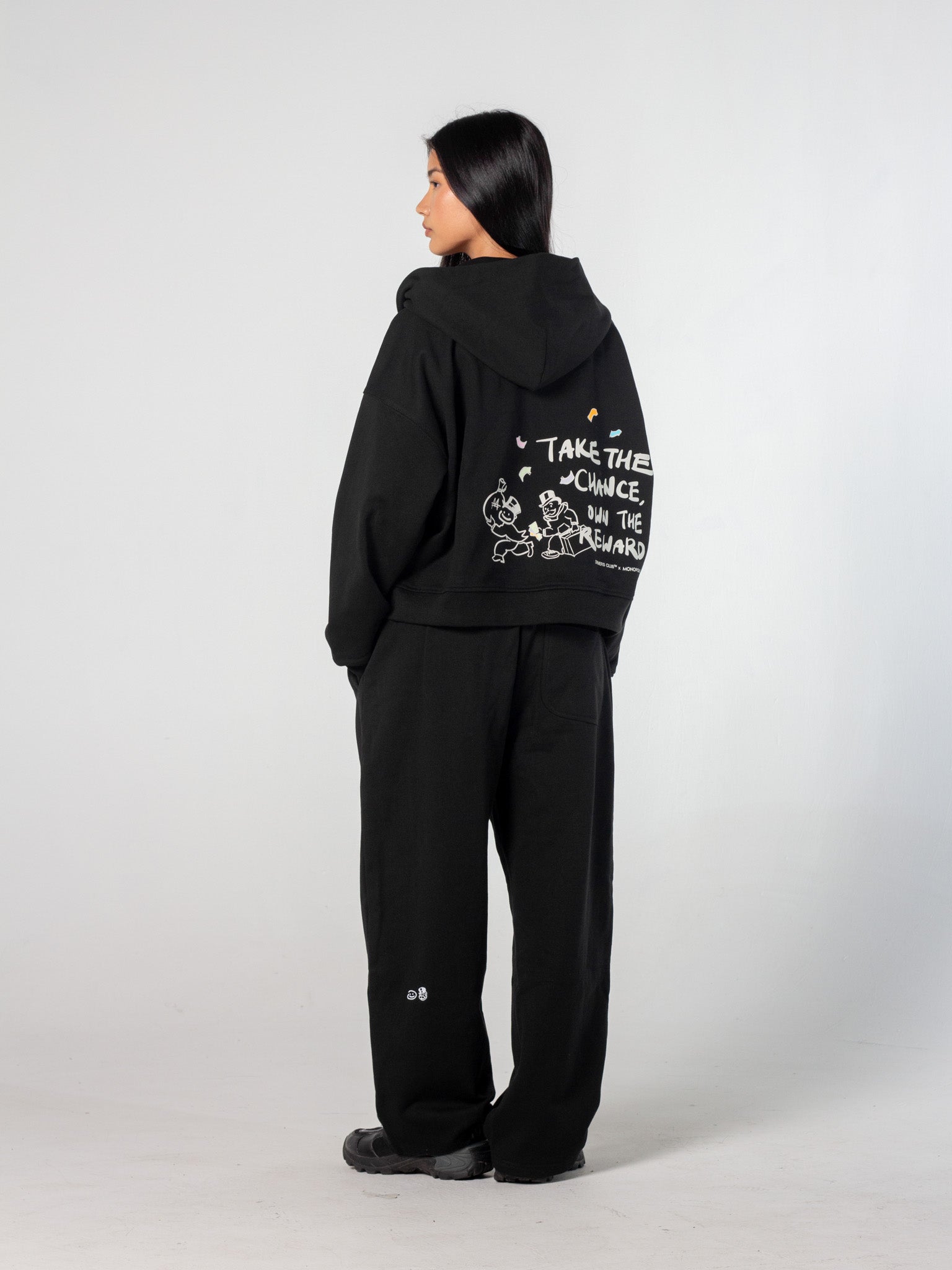 CHANCE ENCOUNTER ZIP UP - BLACK-Fineriform