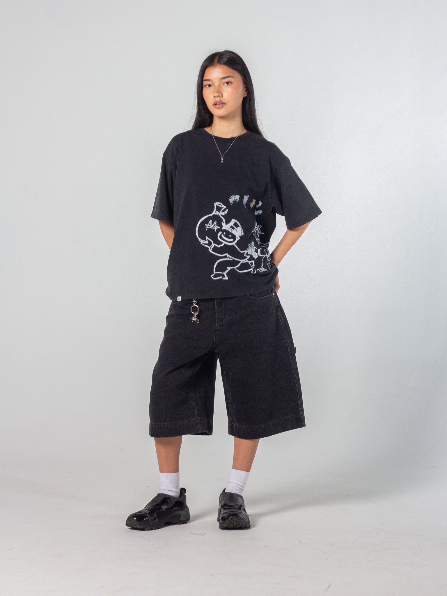 CHANCE ENCOUNTER TEE - VINTAGE BLACK-Fineriform