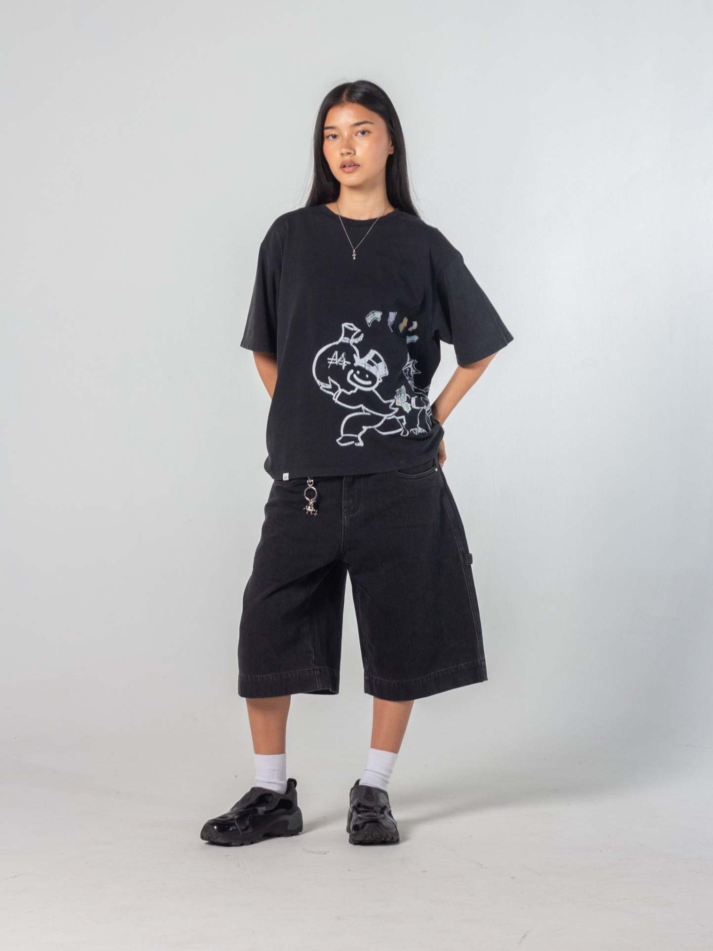 CHANCE ENCOUNTER TEE - VINTAGE BLACK-Fineriform