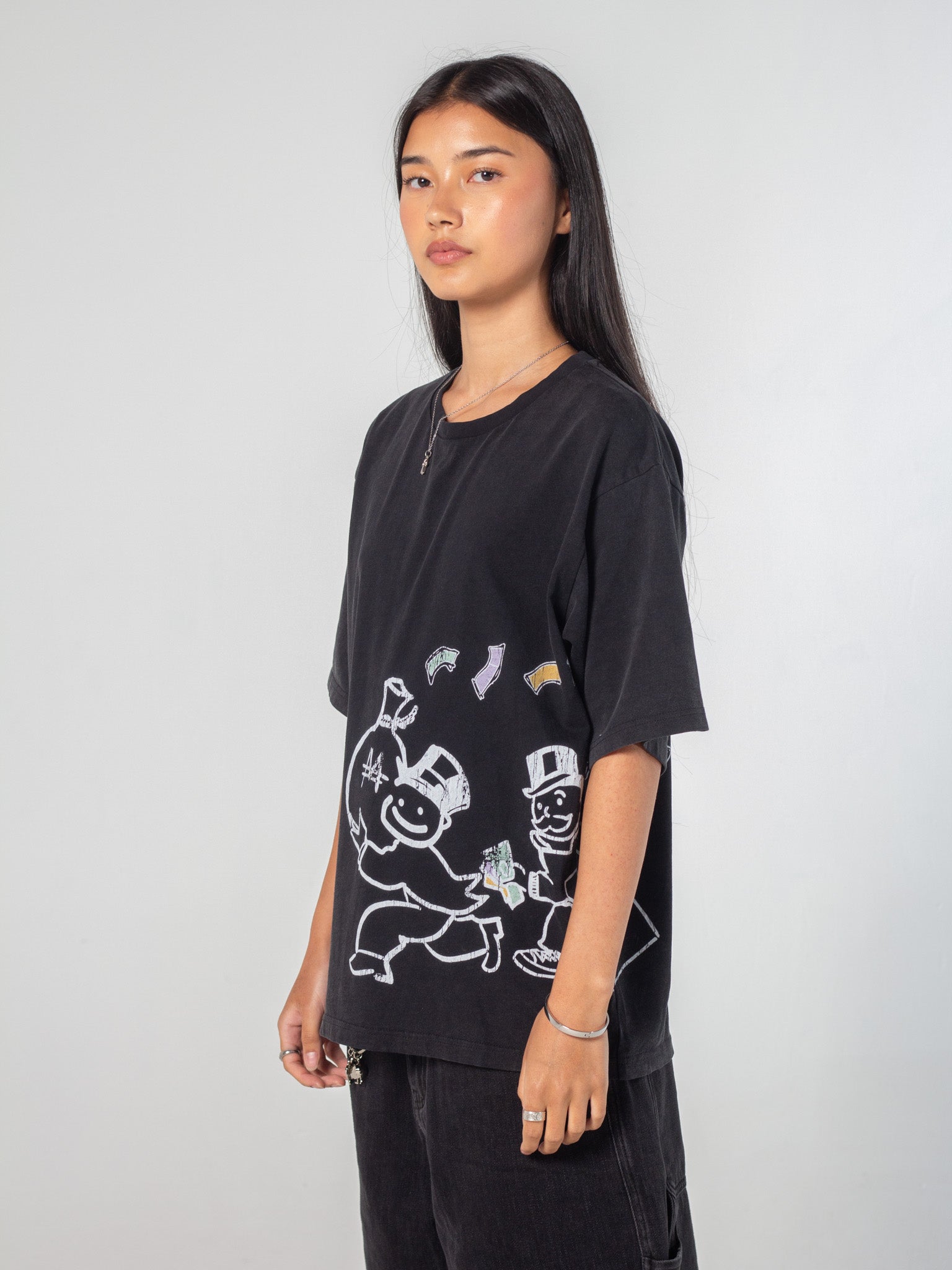 CHANCE ENCOUNTER TEE - VINTAGE BLACK-Fineriform