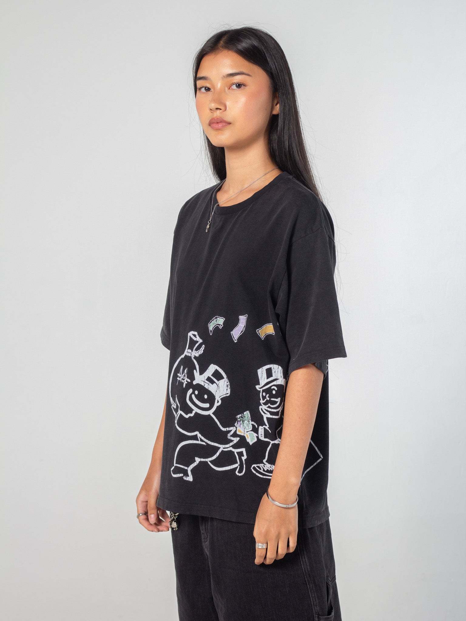 CHANCE ENCOUNTER TEE - VINTAGE BLACK-Fineriform