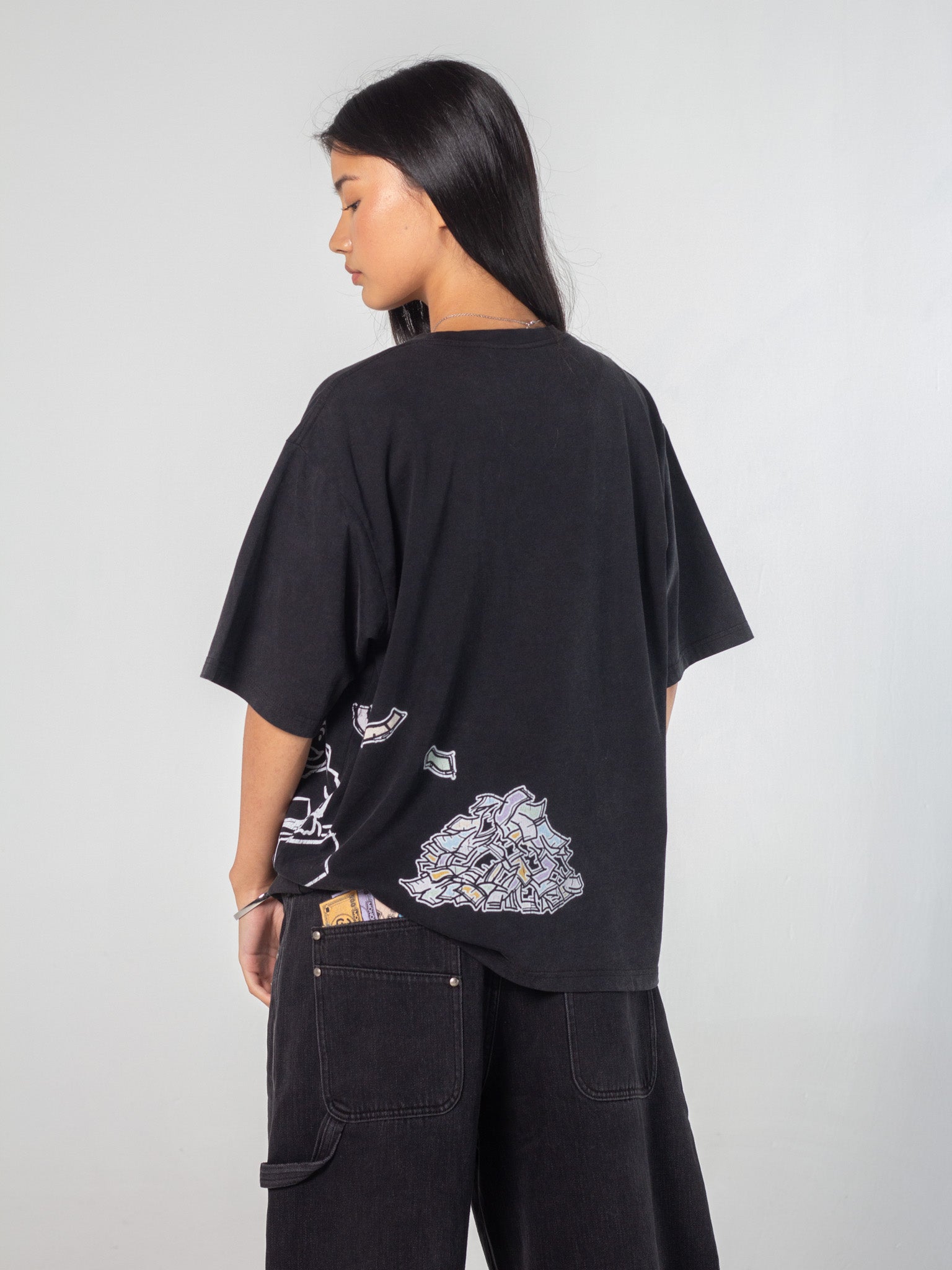 CHANCE ENCOUNTER TEE - VINTAGE BLACK-Fineriform