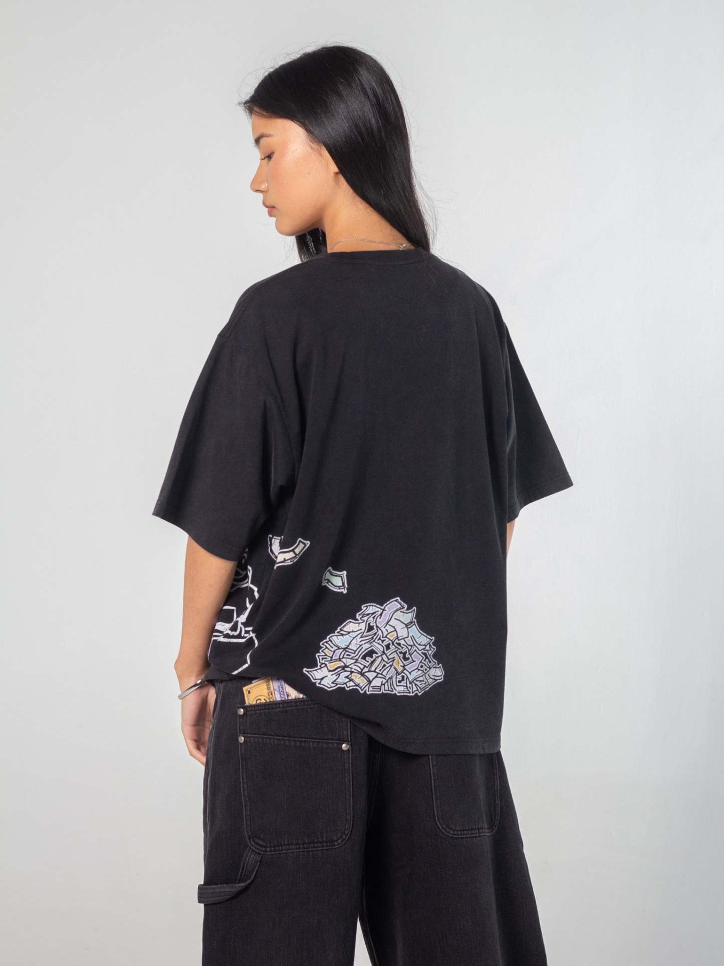 CHANCE ENCOUNTER TEE - VINTAGE BLACK-Fineriform