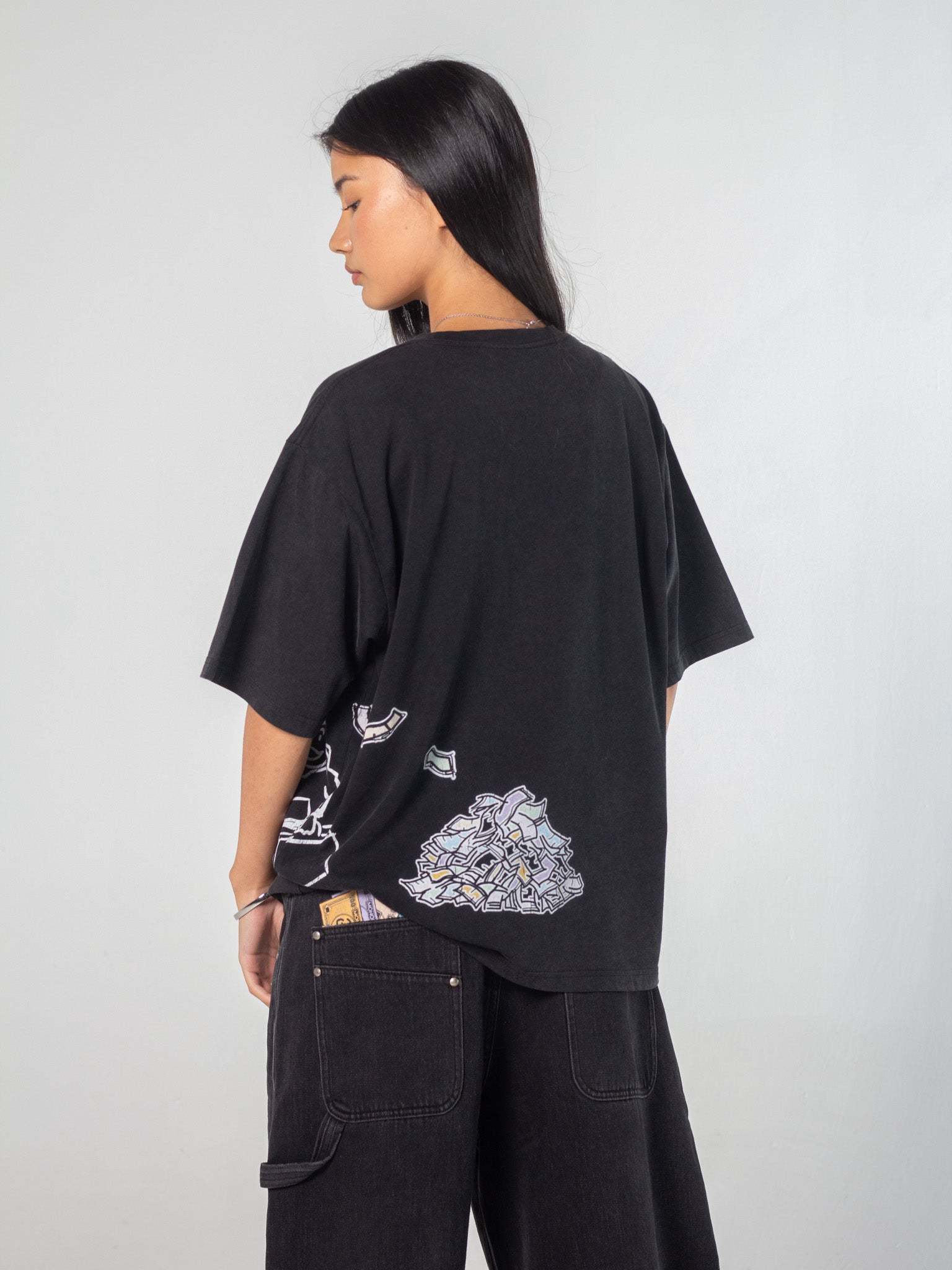 CHANCE ENCOUNTER TEE - VINTAGE BLACK-Fineriform