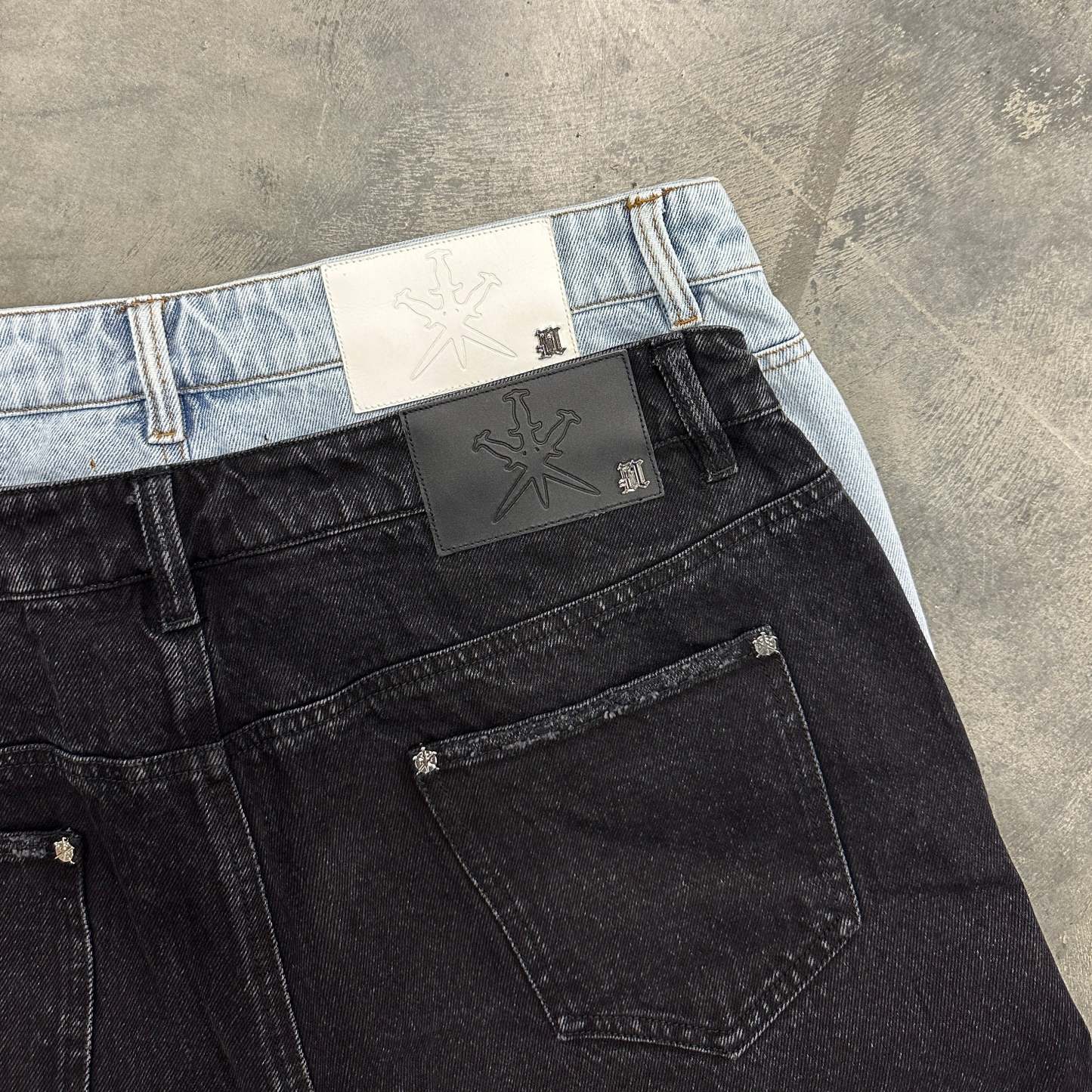 BLACK UNIFORM DENIM-Fineriform