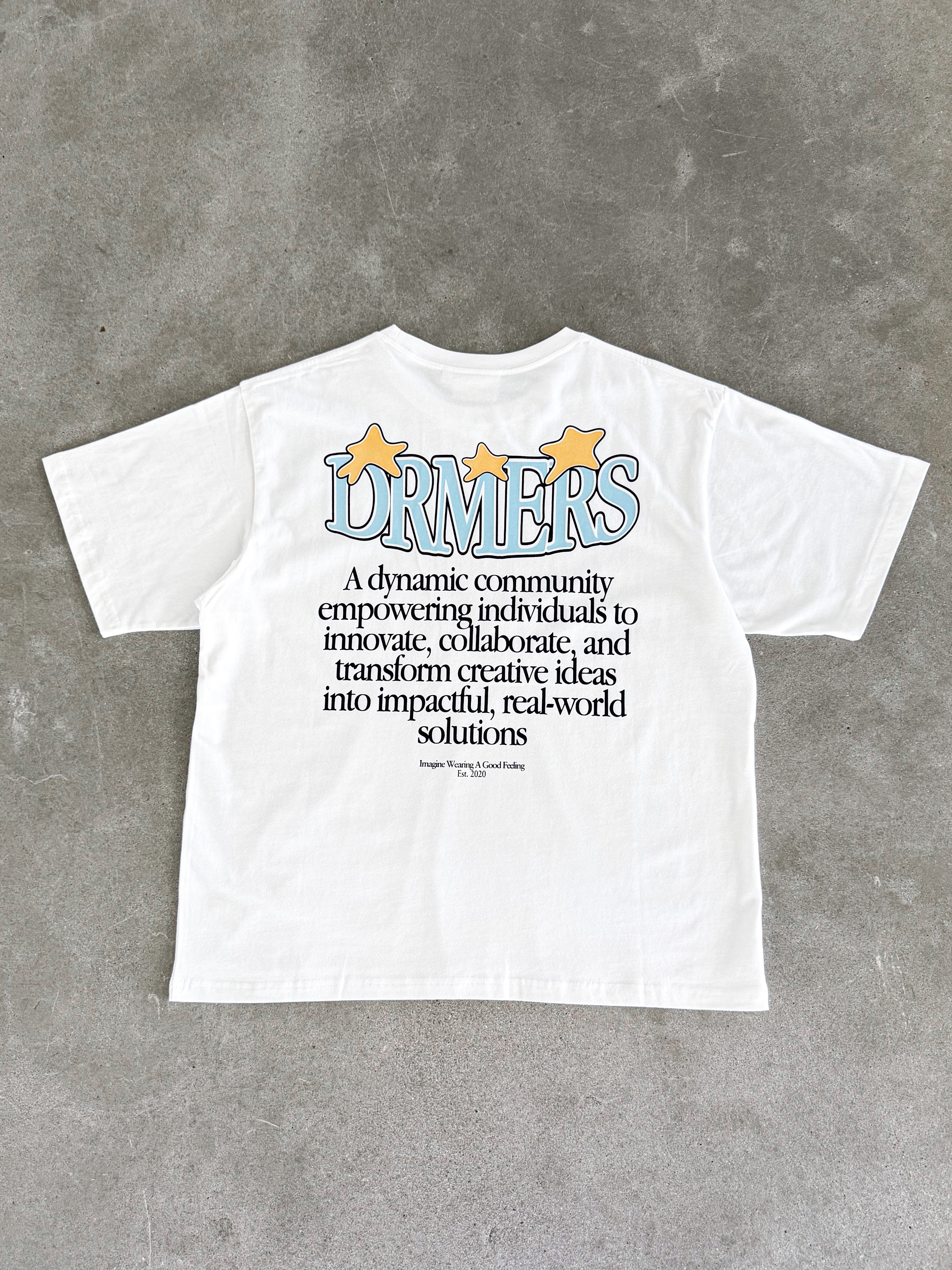 COMMUNITY TEE - WHITE-Fineriform
