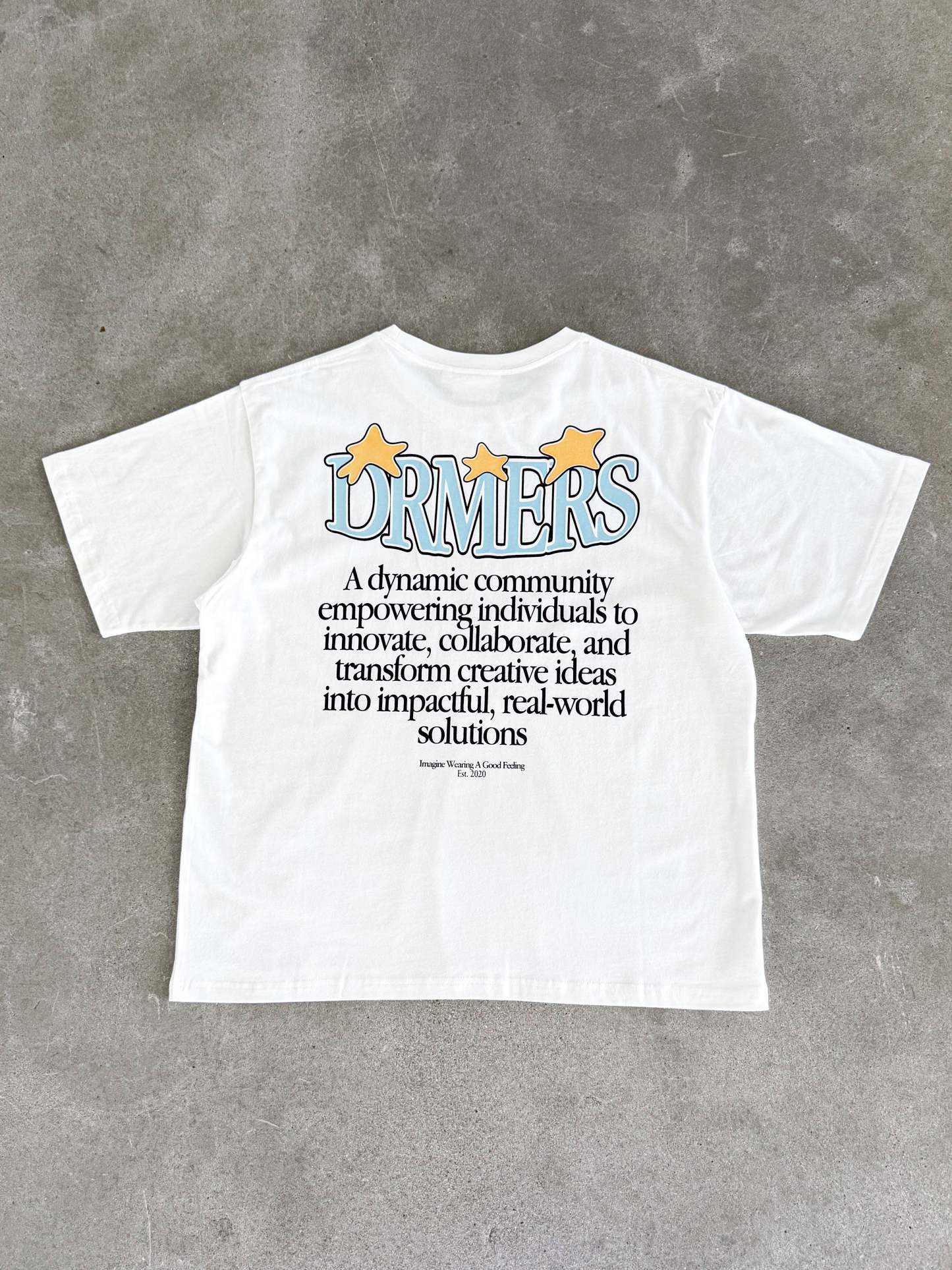 COMMUNITY TEE - WHITE-Fineriform