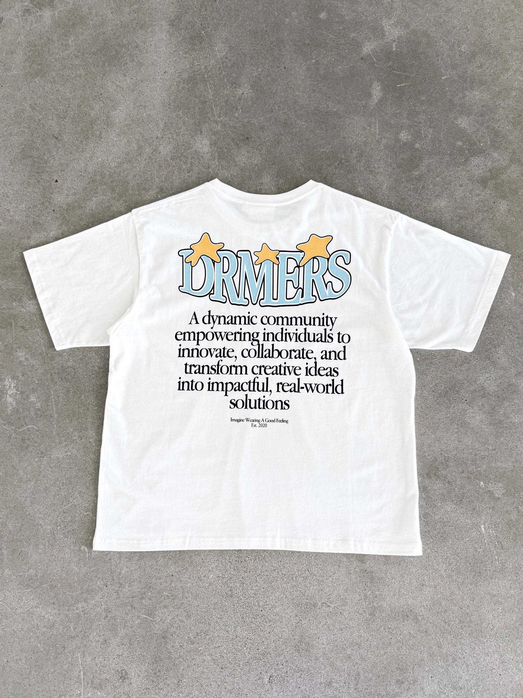 COMMUNITY TEE - WHITE-Fineriform