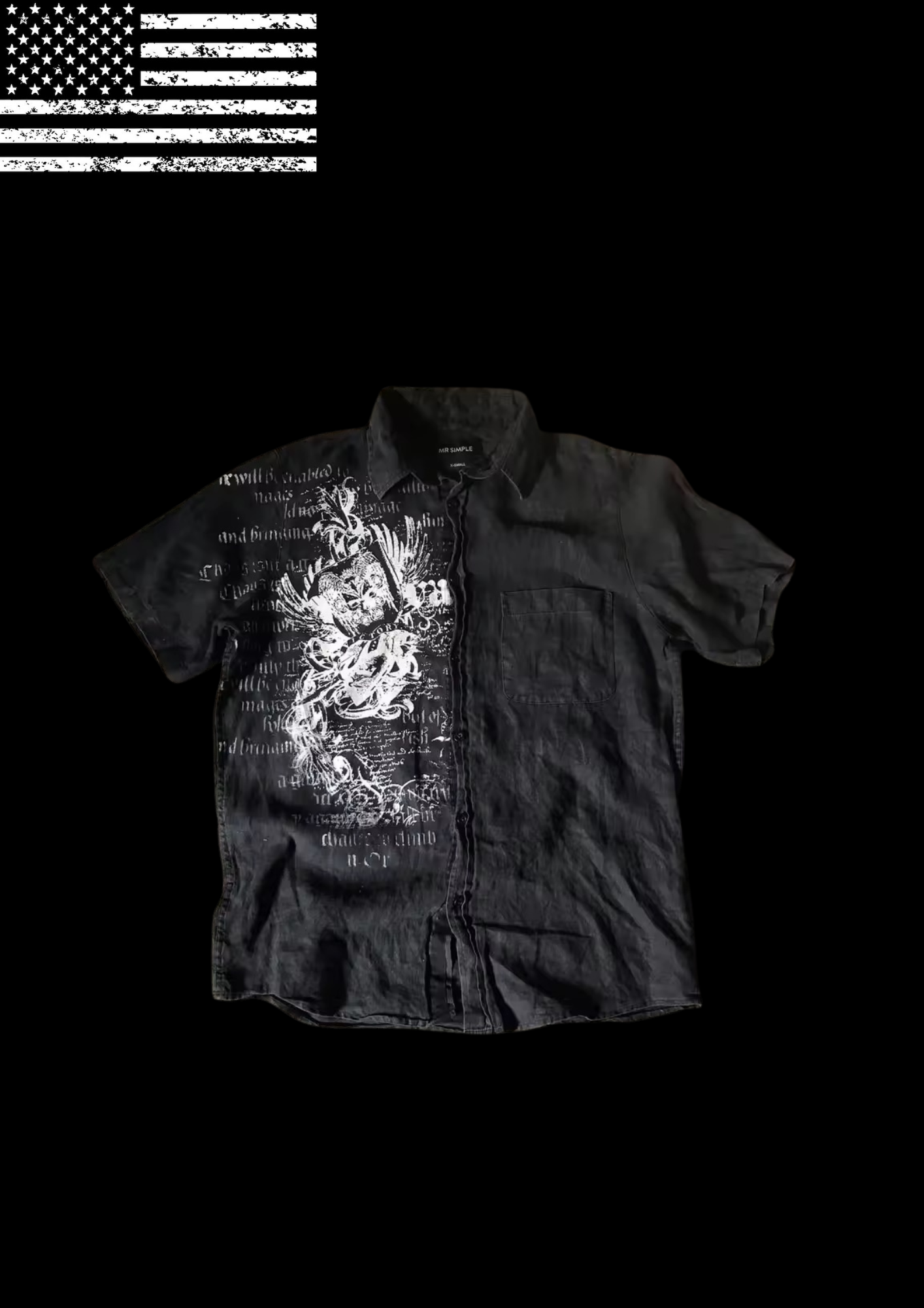 ‘AFFLICTION’ TEE𖦏-Fineriform