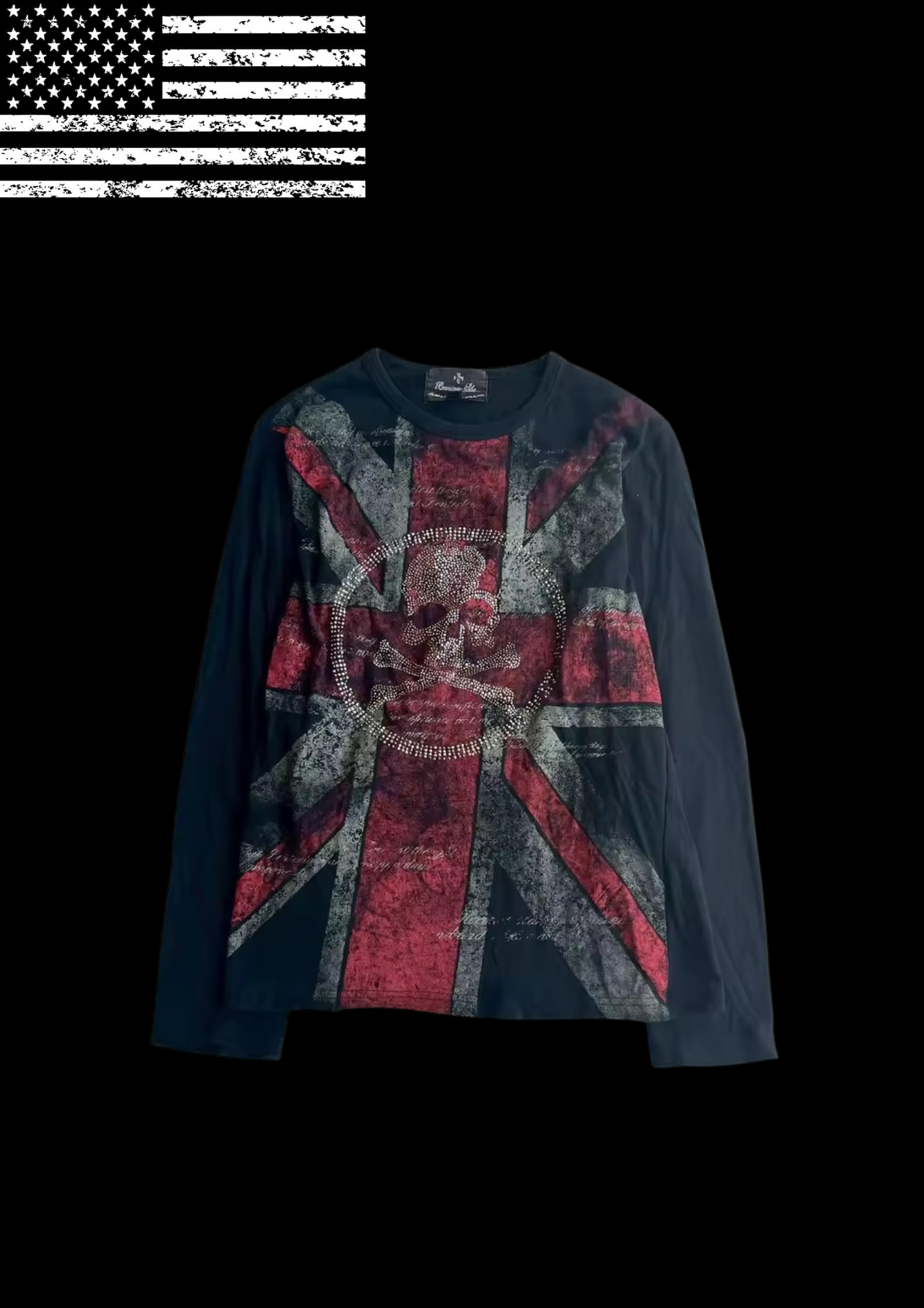 ‘HELL IN UK’ LONGSLEEVE 𖦏-Fineriform