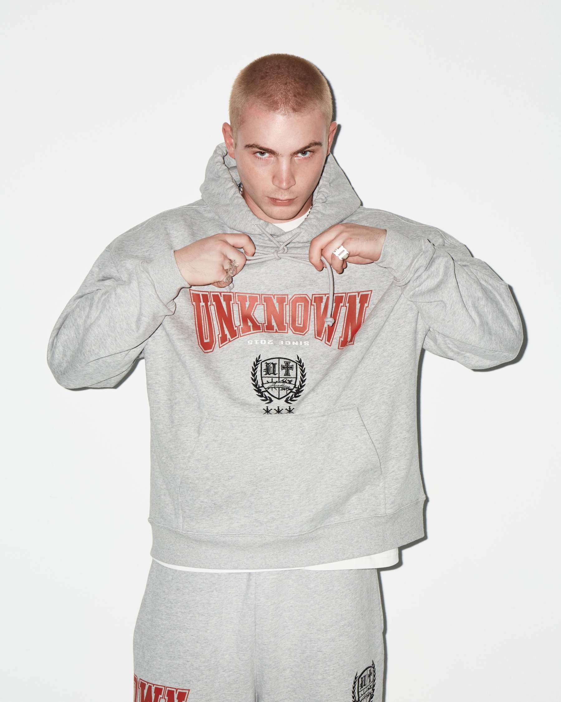 GREY BULLY HOODIE-Fineriform