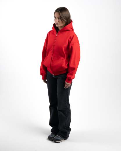 PURE RED ZIP-Fineriform