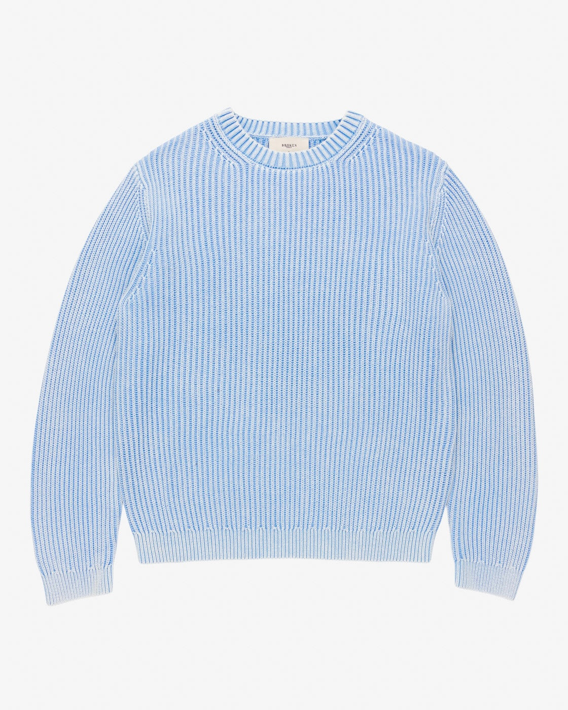 WASHED KNIT BLUE-Fineriform
