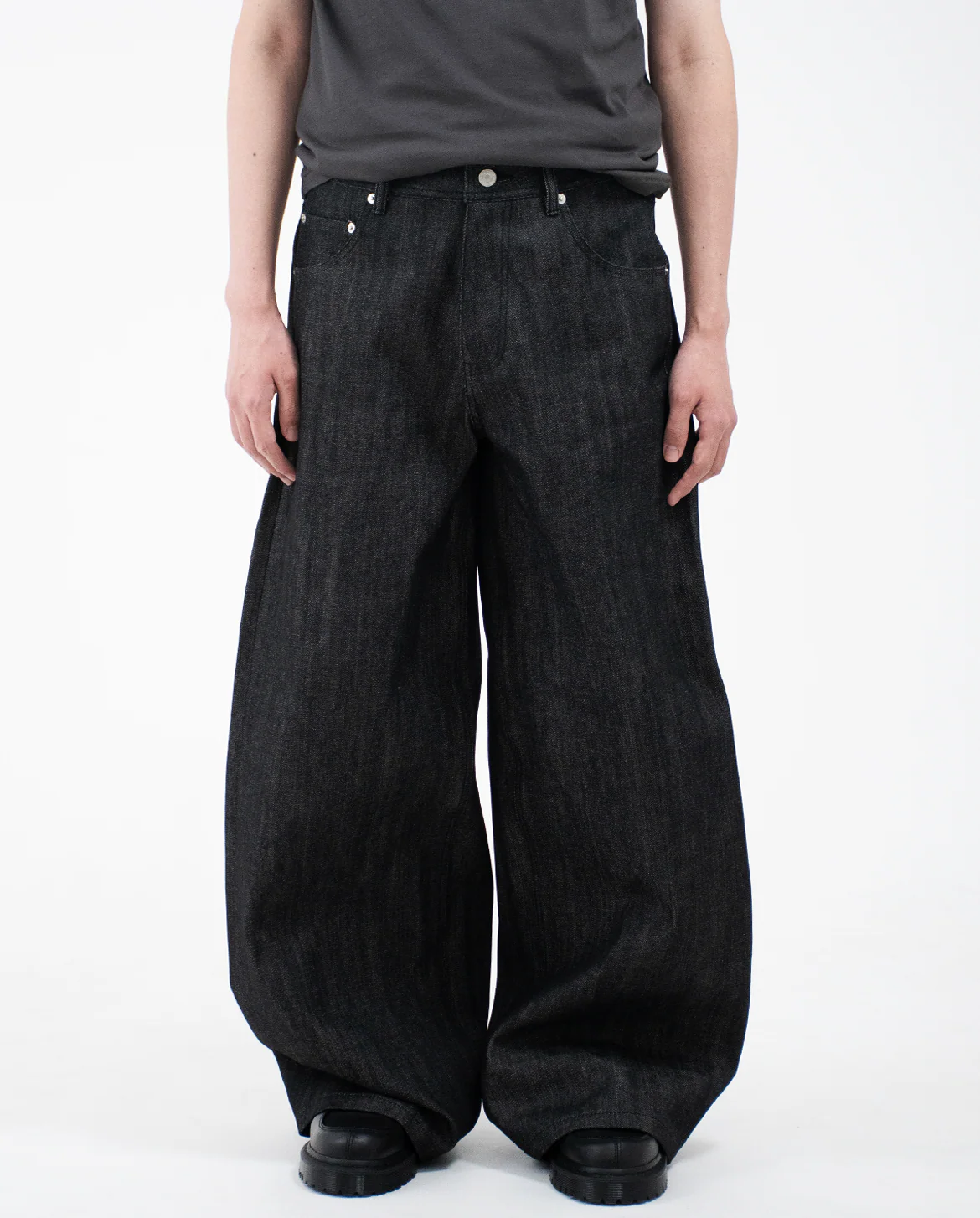Okayama Raw Selvedge Baggy Jeans - Indigo-Fineriform