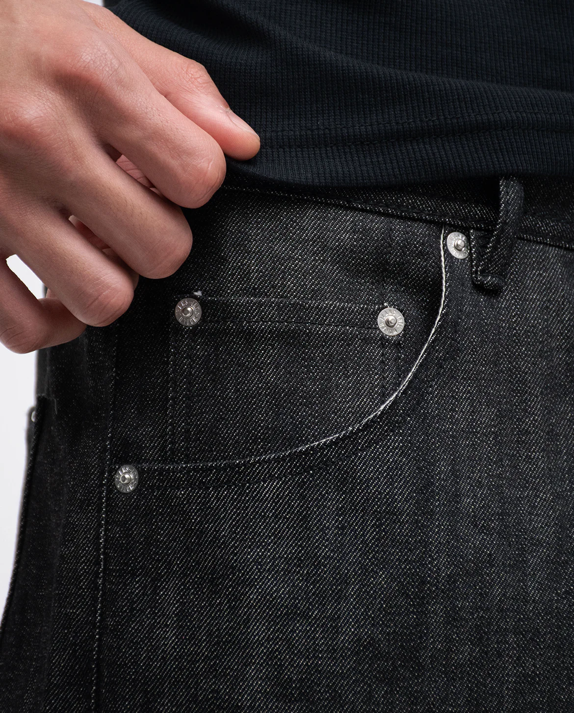 Okayama Raw Selvedge Baggy Jeans - Indigo-Fineriform