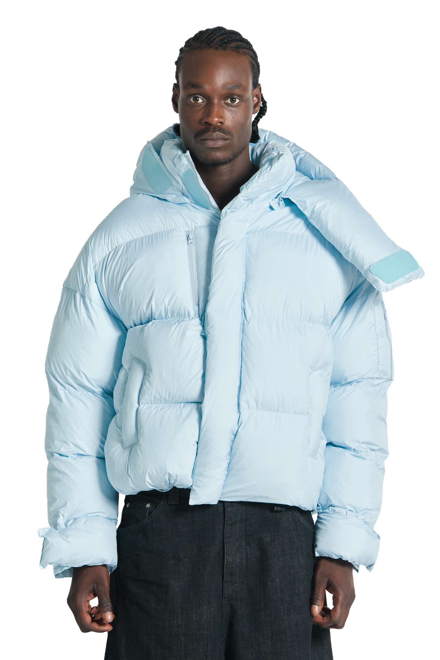 Pufferjacket Baby Blue-Fineriform