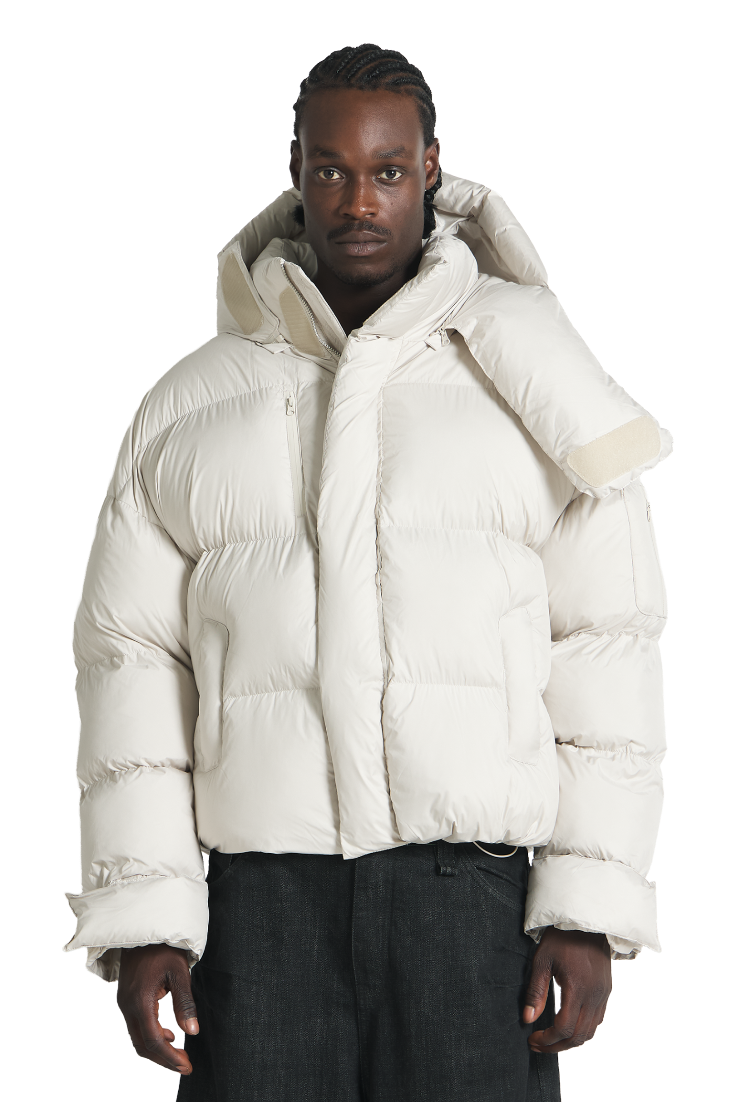 Pufferjacket Chalk White-Fineriform
