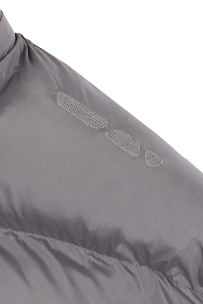 Anthracite Puffer Jacket-Fineriform