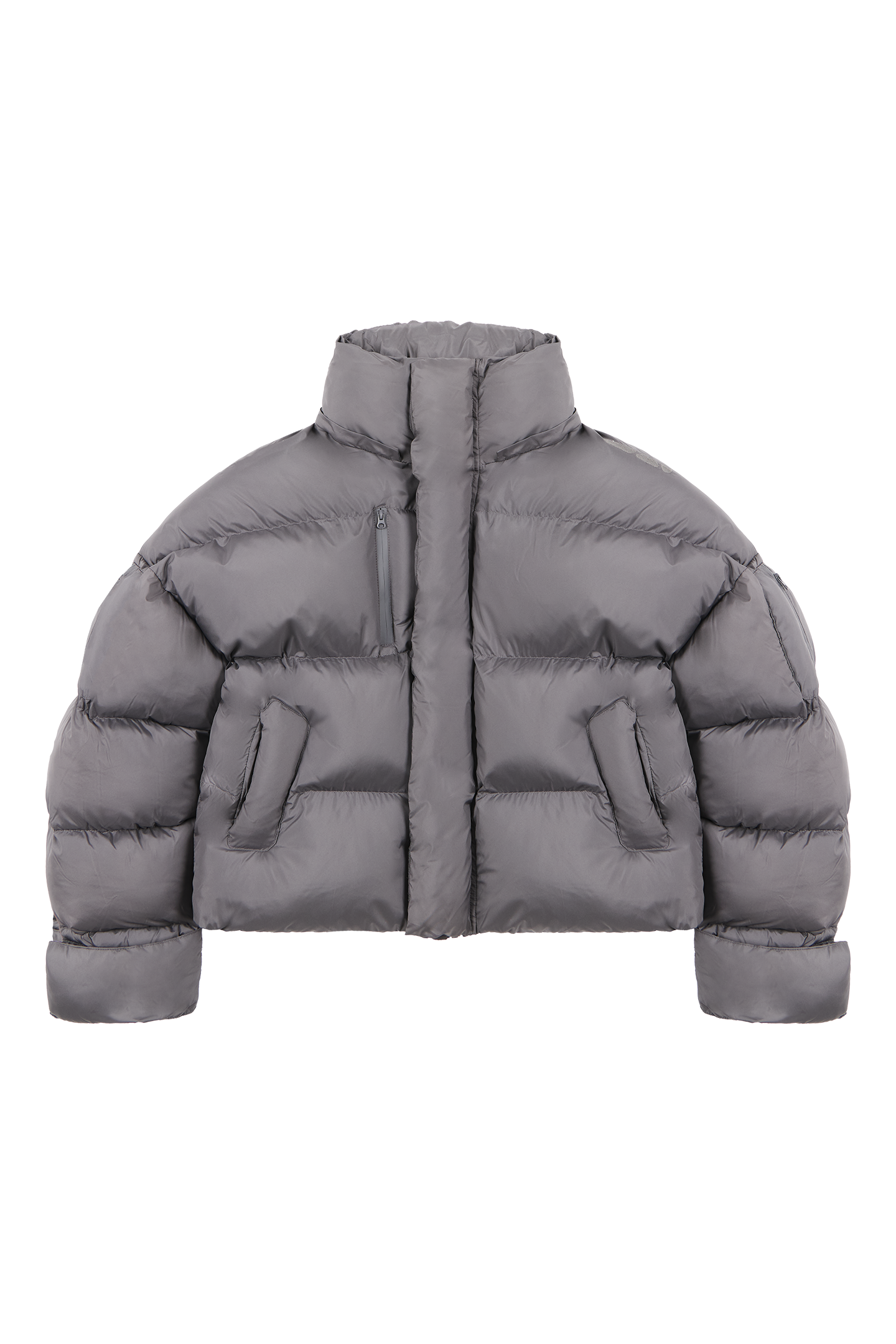 Anthracite Puffer Jacket-Fineriform