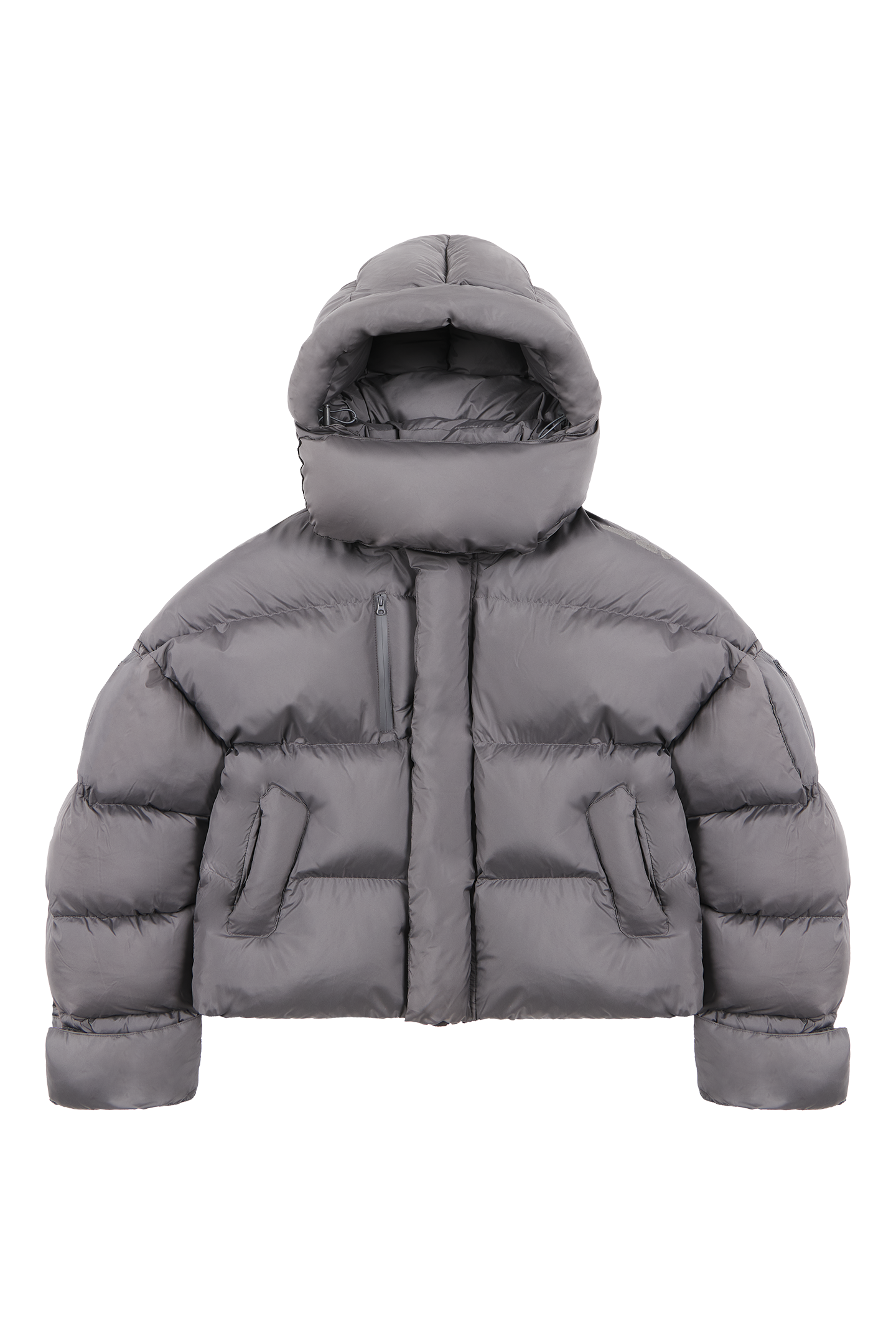 Anthracite Puffer Jacket-Fineriform