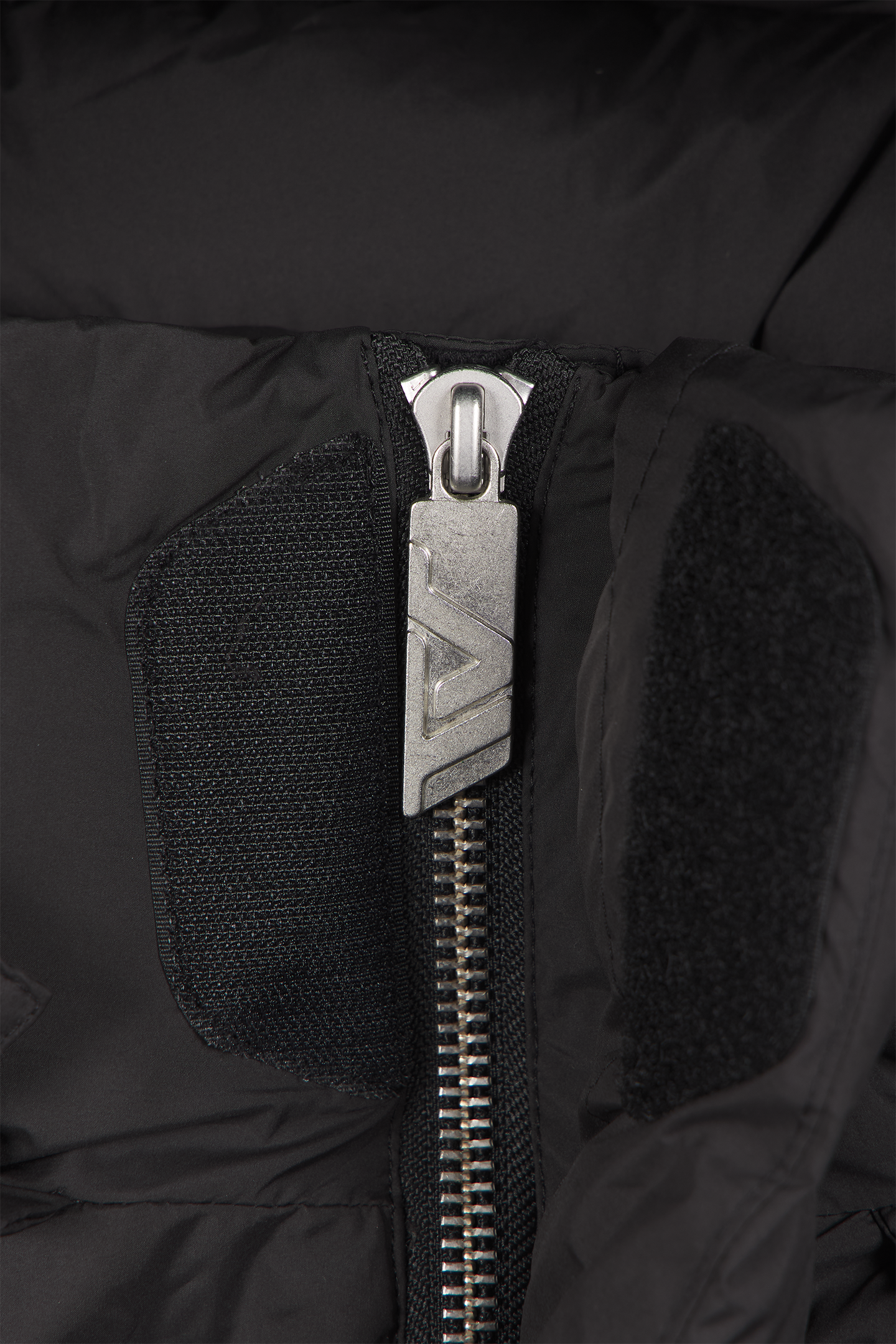 Black Puffer Jacket-Fineriform