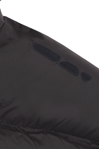 Black Puffer Jacket-Fineriform