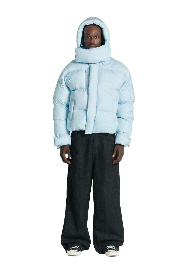 Pufferjacket Baby Blue-Fineriform