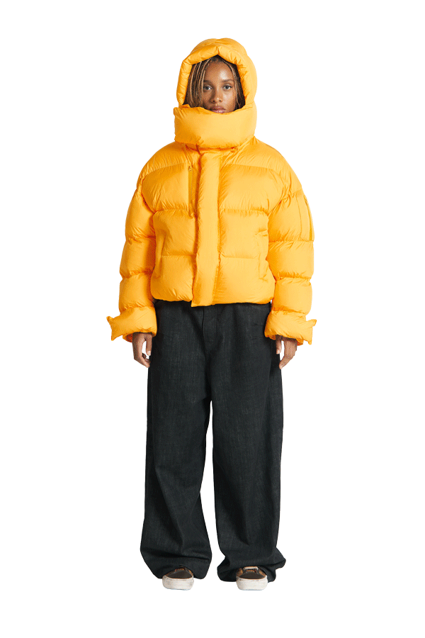 Pufferjacket Orange-Fineriform