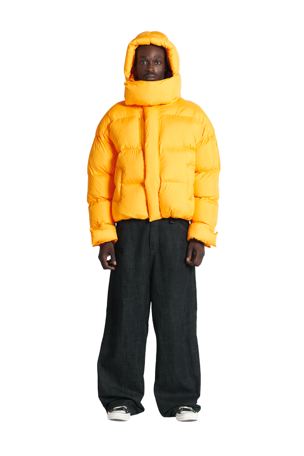 Pufferjacket Orange-Fineriform