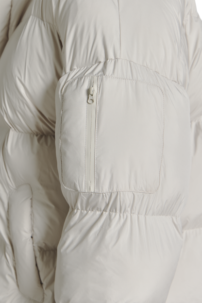 Pufferjacket Chalk White-Fineriform