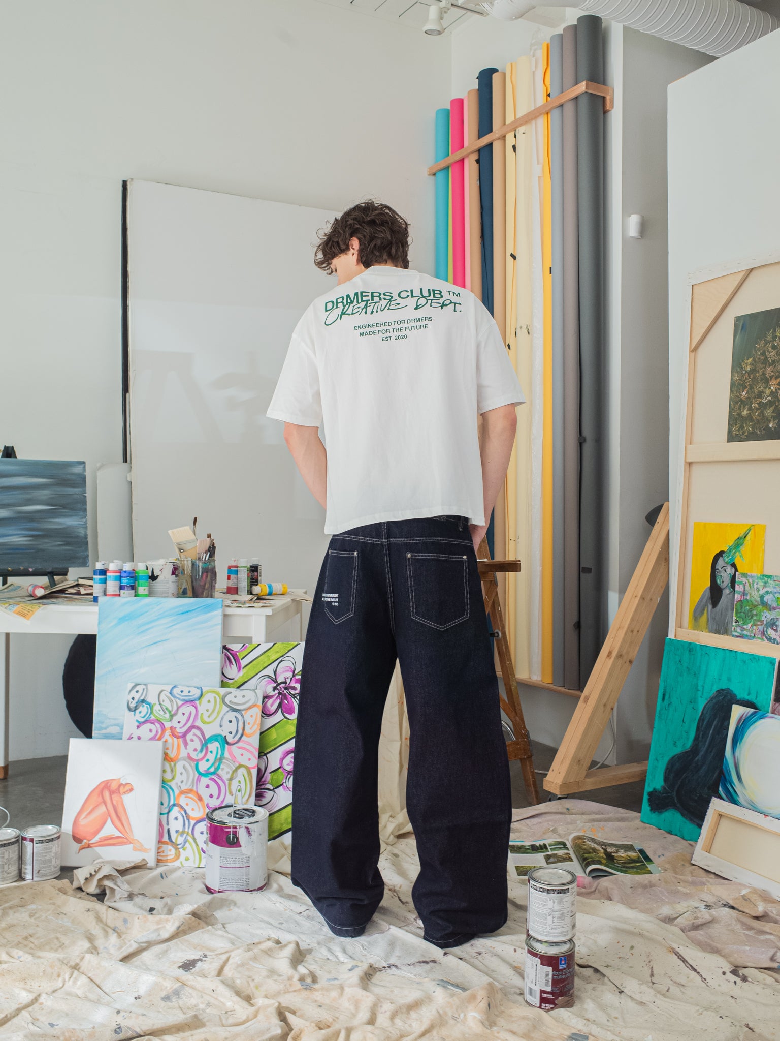 CREATIVE DEPT JEANS - INDIGO-Fineriform