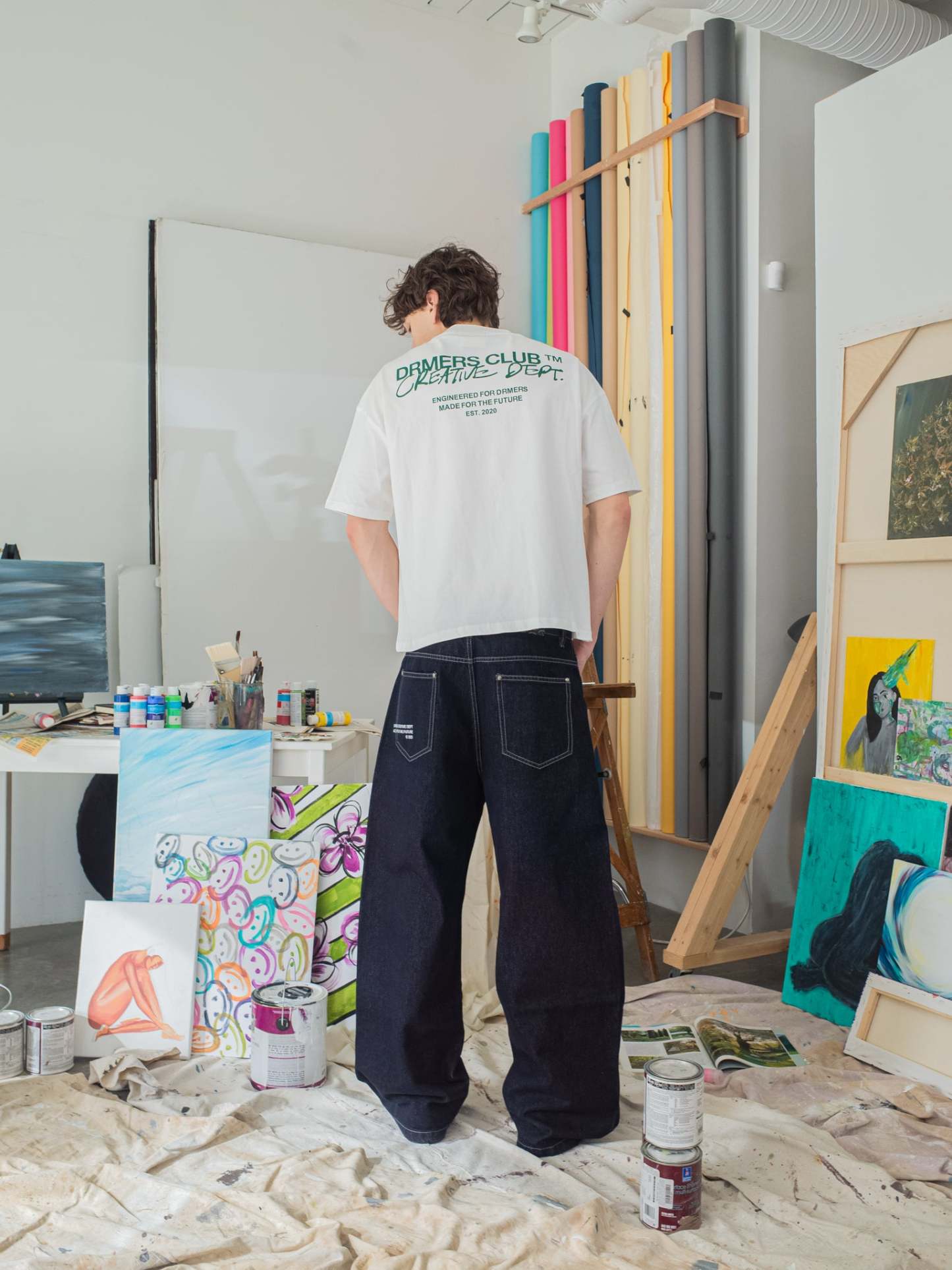 CREATIVE DEPT JEANS - INDIGO-Fineriform