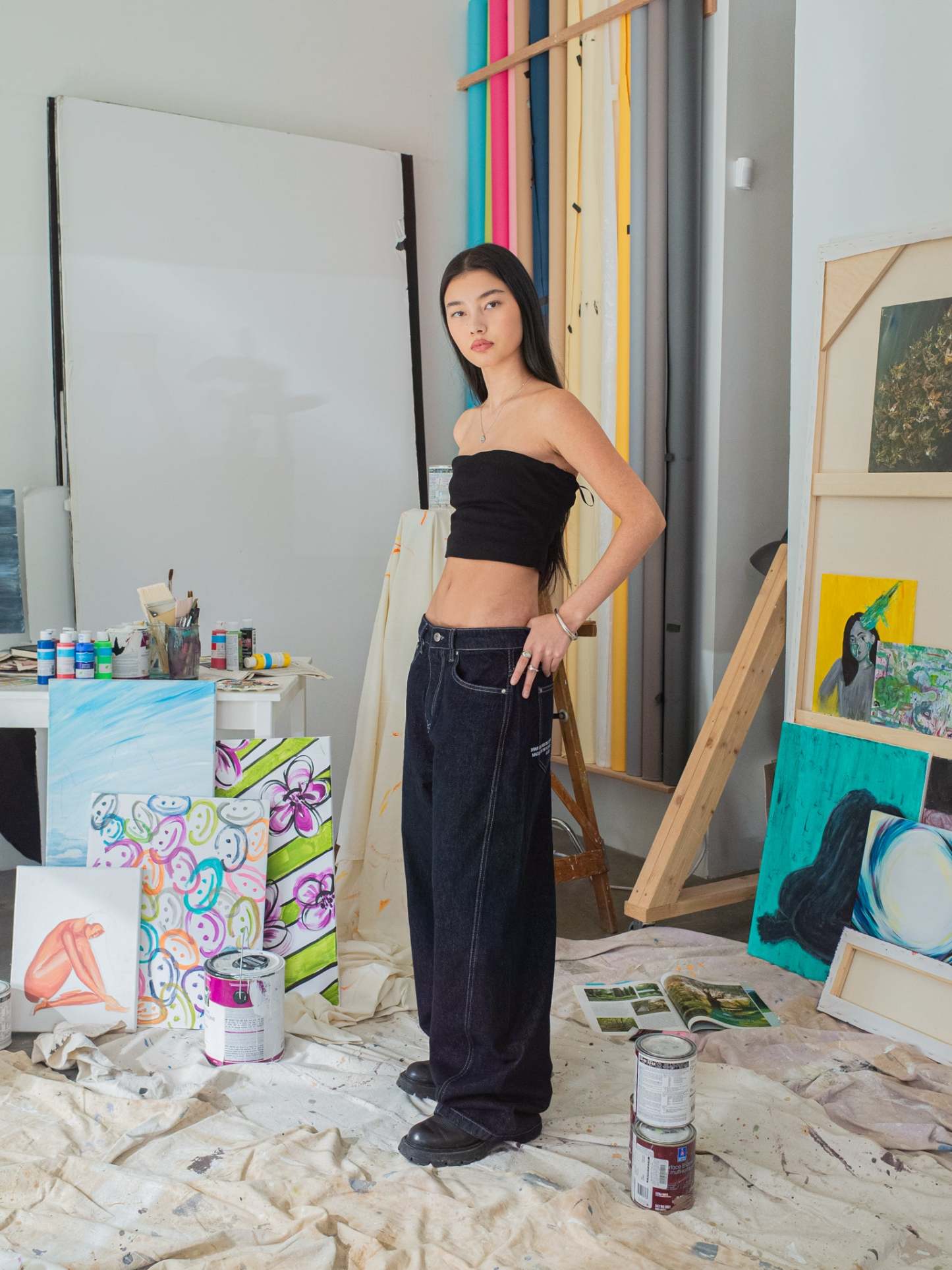 CREATIVE DEPT JEANS - INDIGO-Fineriform