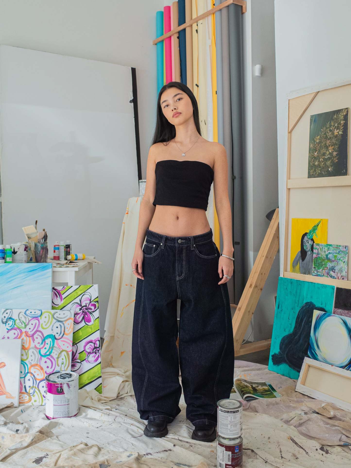 CREATIVE DEPT JEANS - INDIGO-Fineriform