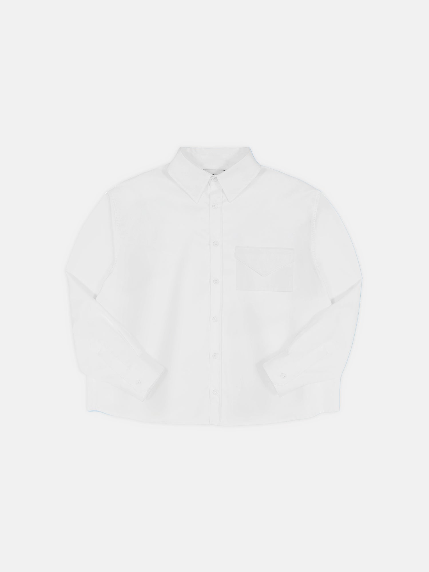 WHITE LETTER SHIRT-Fineriform