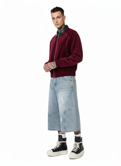 Retro Velvet Luxury Lapel Jacket-Fineriform