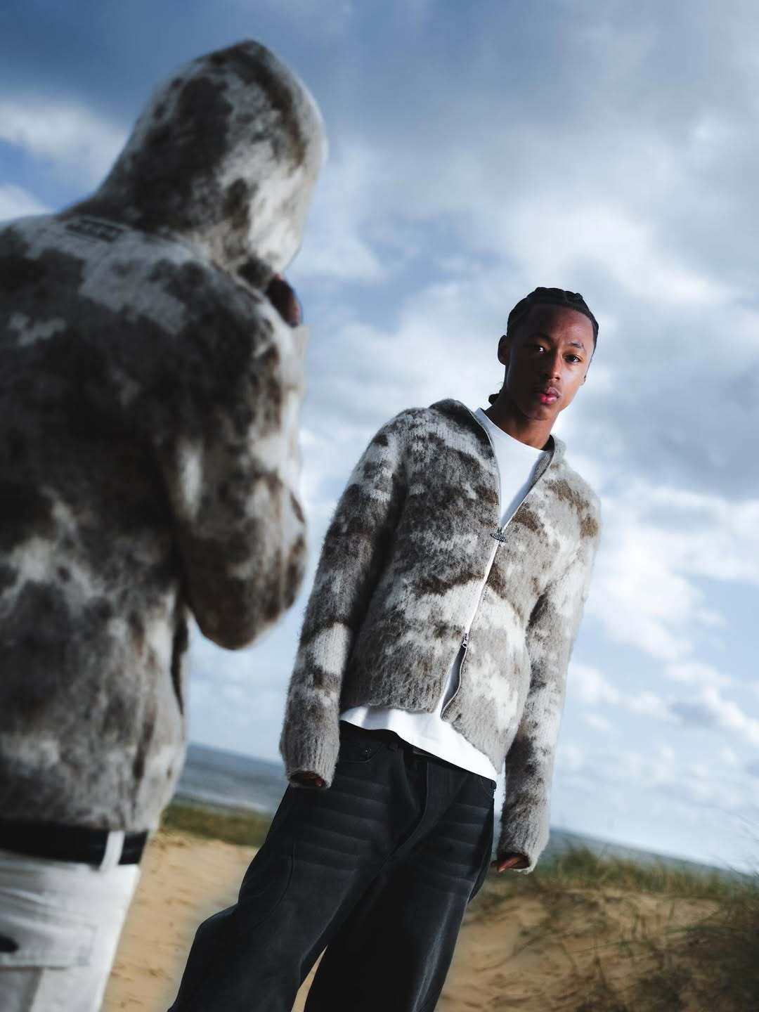 Mohair Hoodie-Unisex-Fineriform