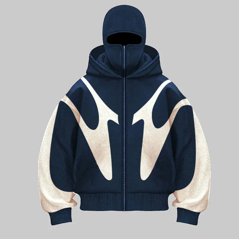 Eclipse Balaclava Hoodie-Fineriform