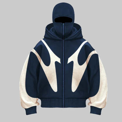 Eclipse Balaclava Hoodie-Fineriform