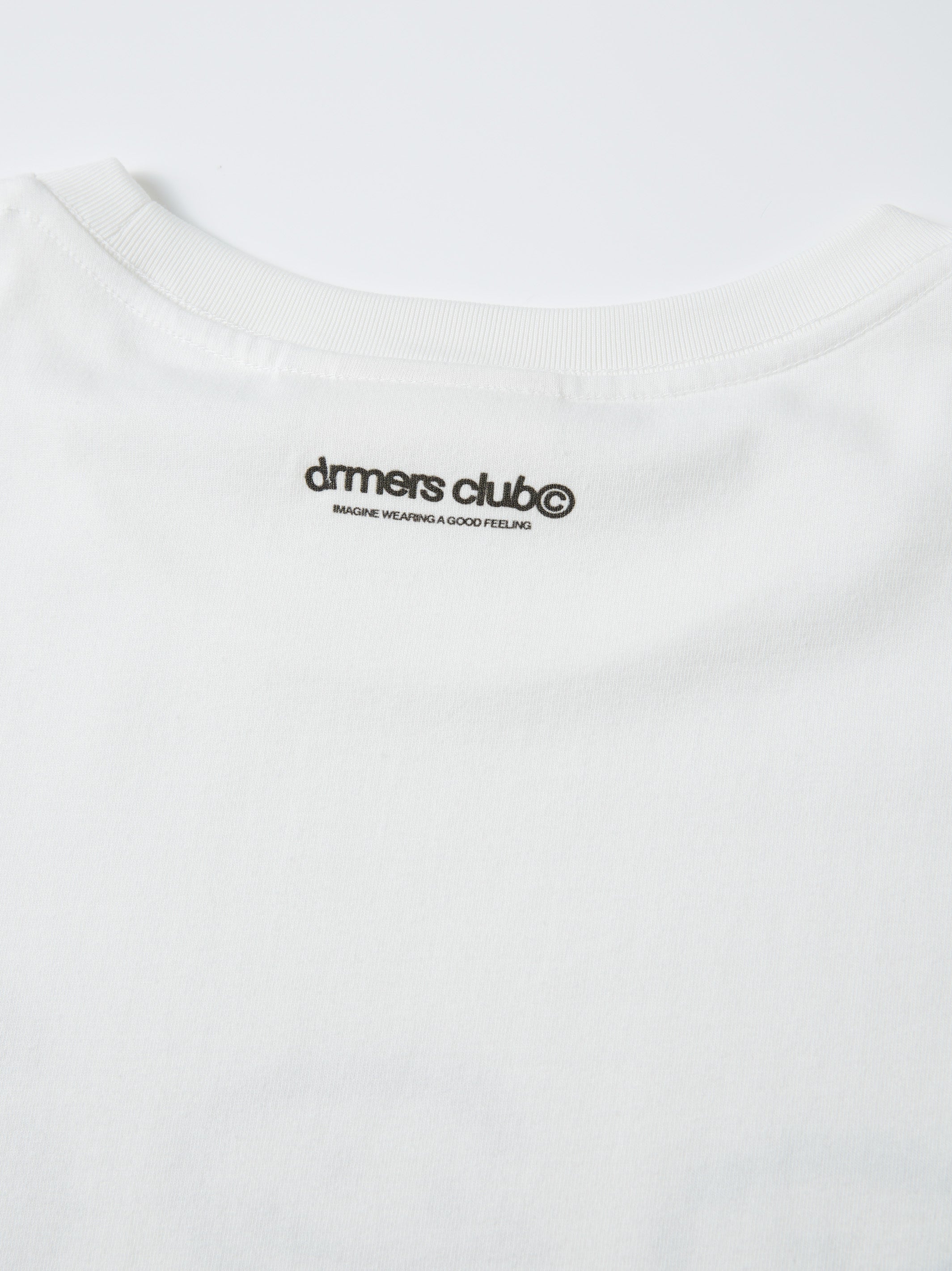 SMILEY GRID TEE - WHITE-Fineriform