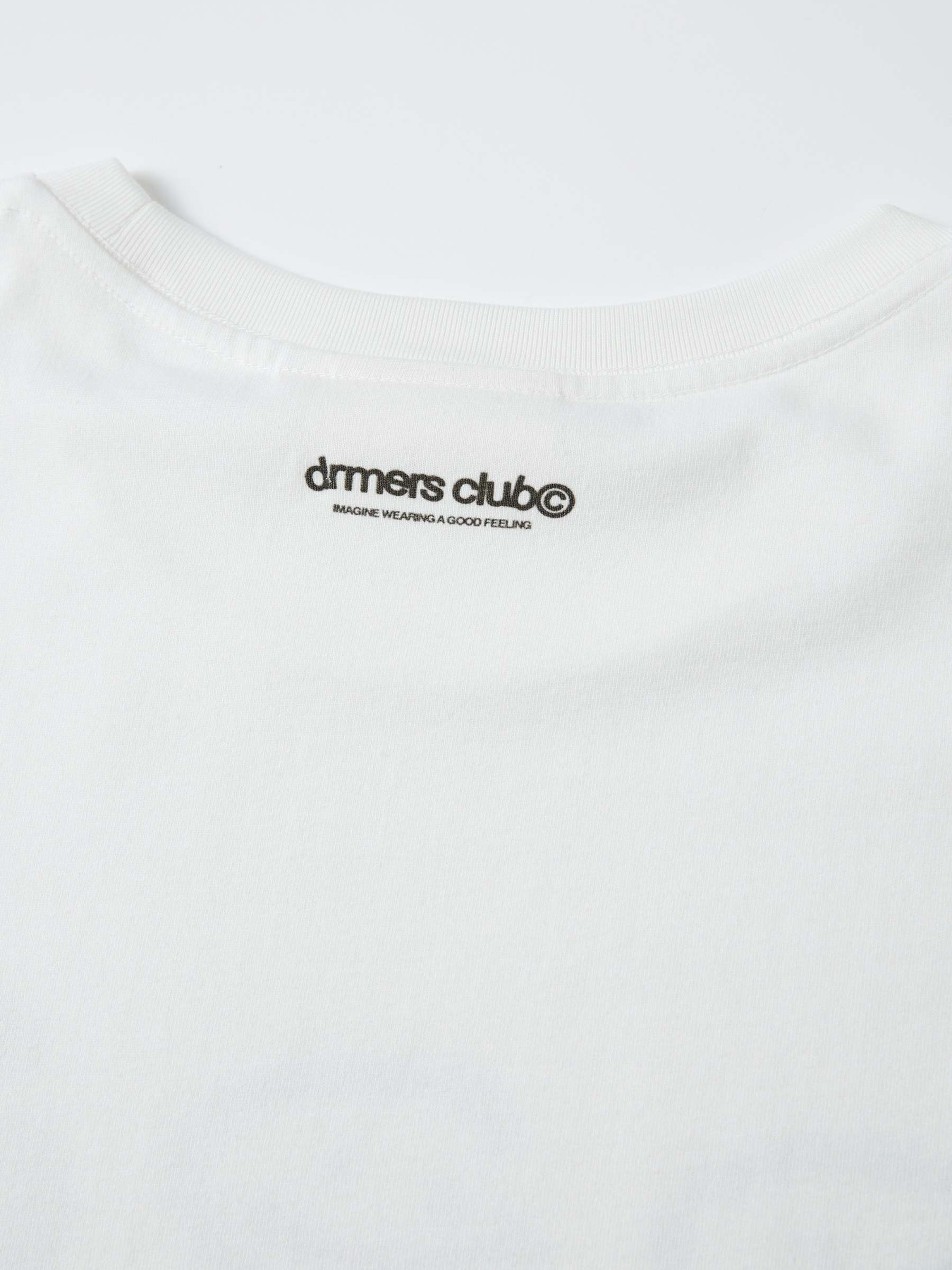 SMILEY GRID TEE - WHITE-Fineriform